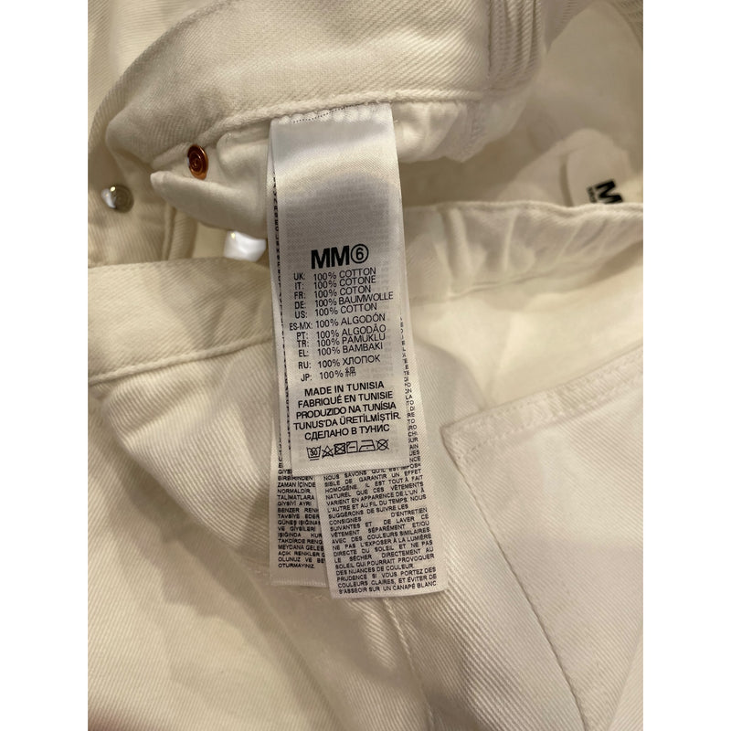 MM6/Bottoms/S/Cotton/WHT/
