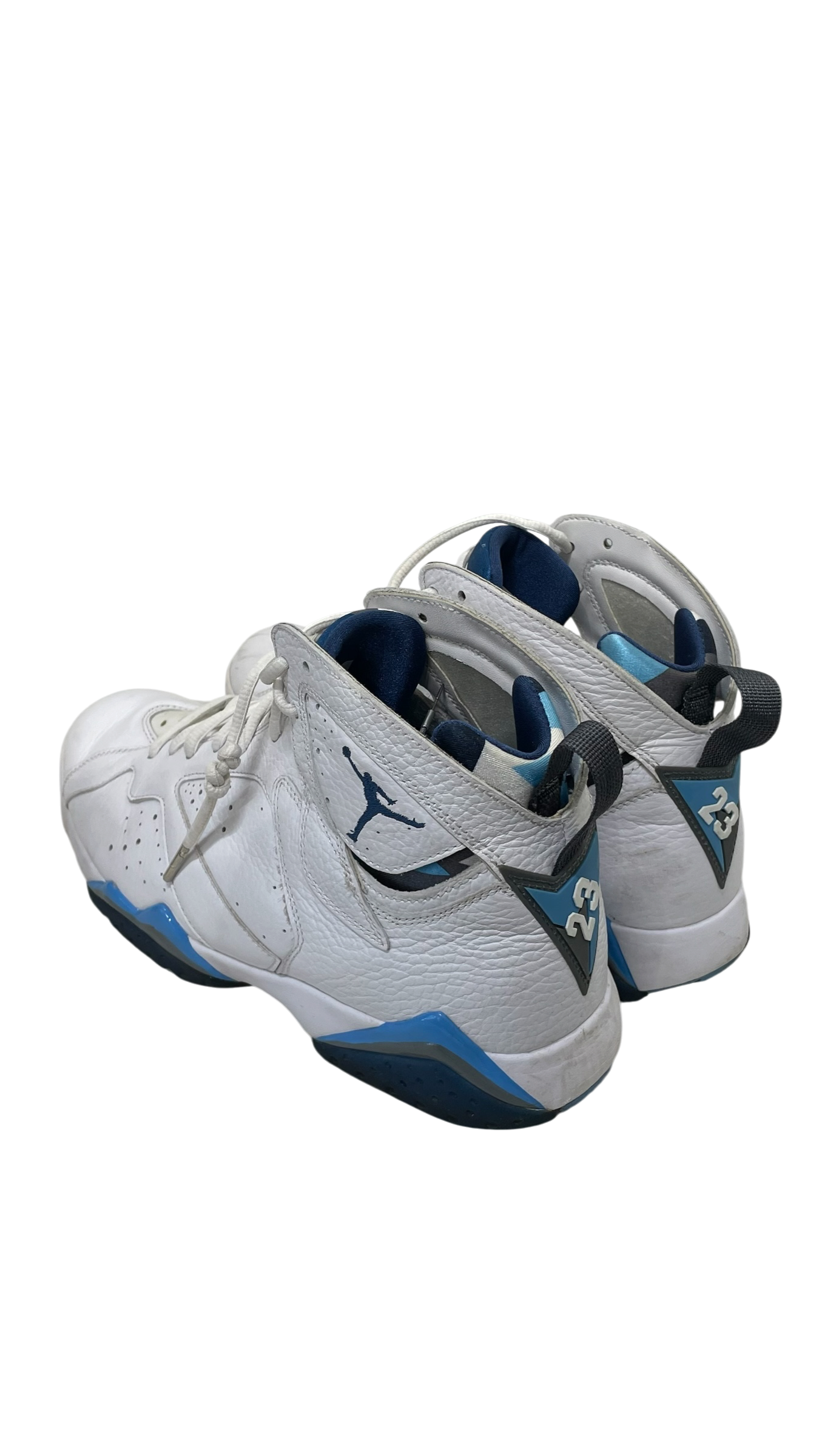 NIKE/Hi-Sneakers/US 11/Cotton/WHT/Air Jordan 7 Retro French Blue view 2