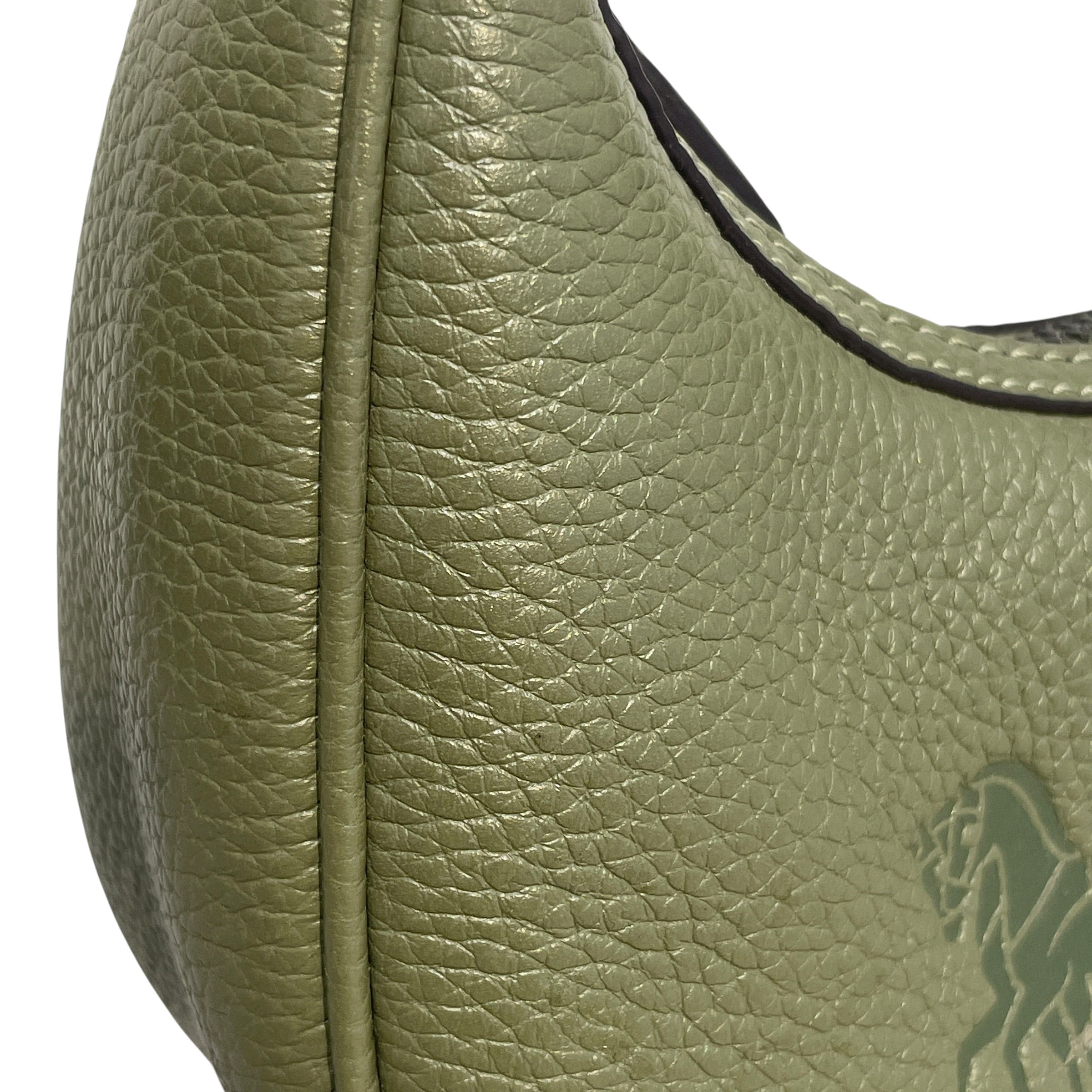 COACH/Hand Bag/Leather/GRN/Carmen Mini Pebble Leather view 7