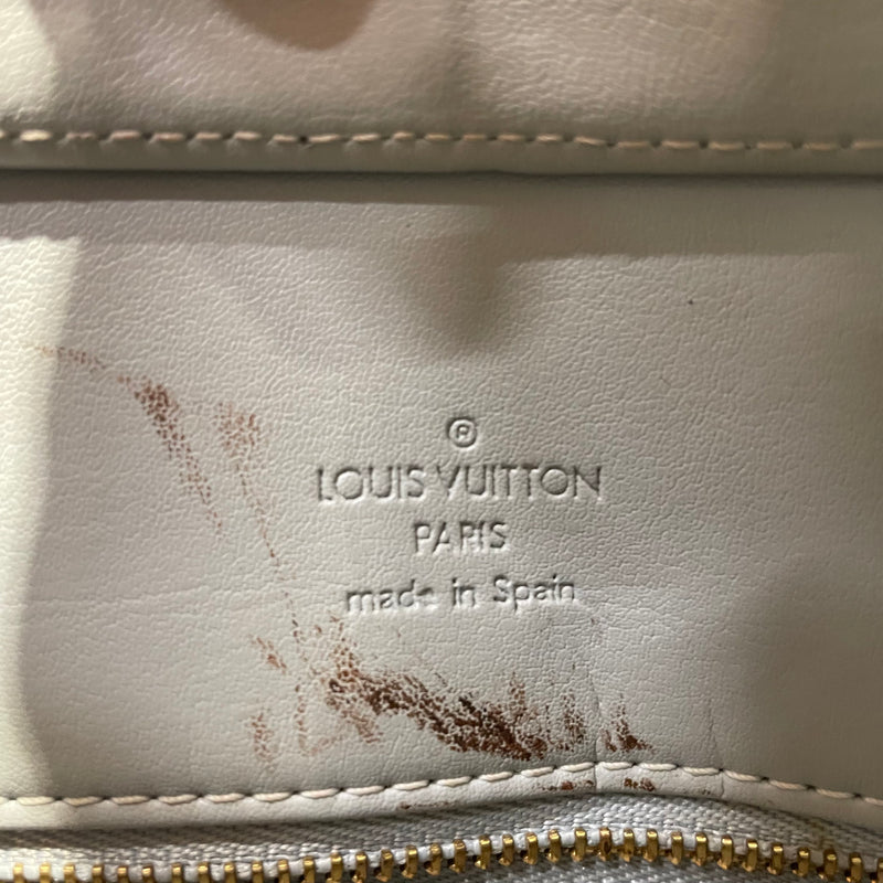 LOUIS VUITTON/Boston Bag//Plain/Leather/IVR/Houston cuirverni