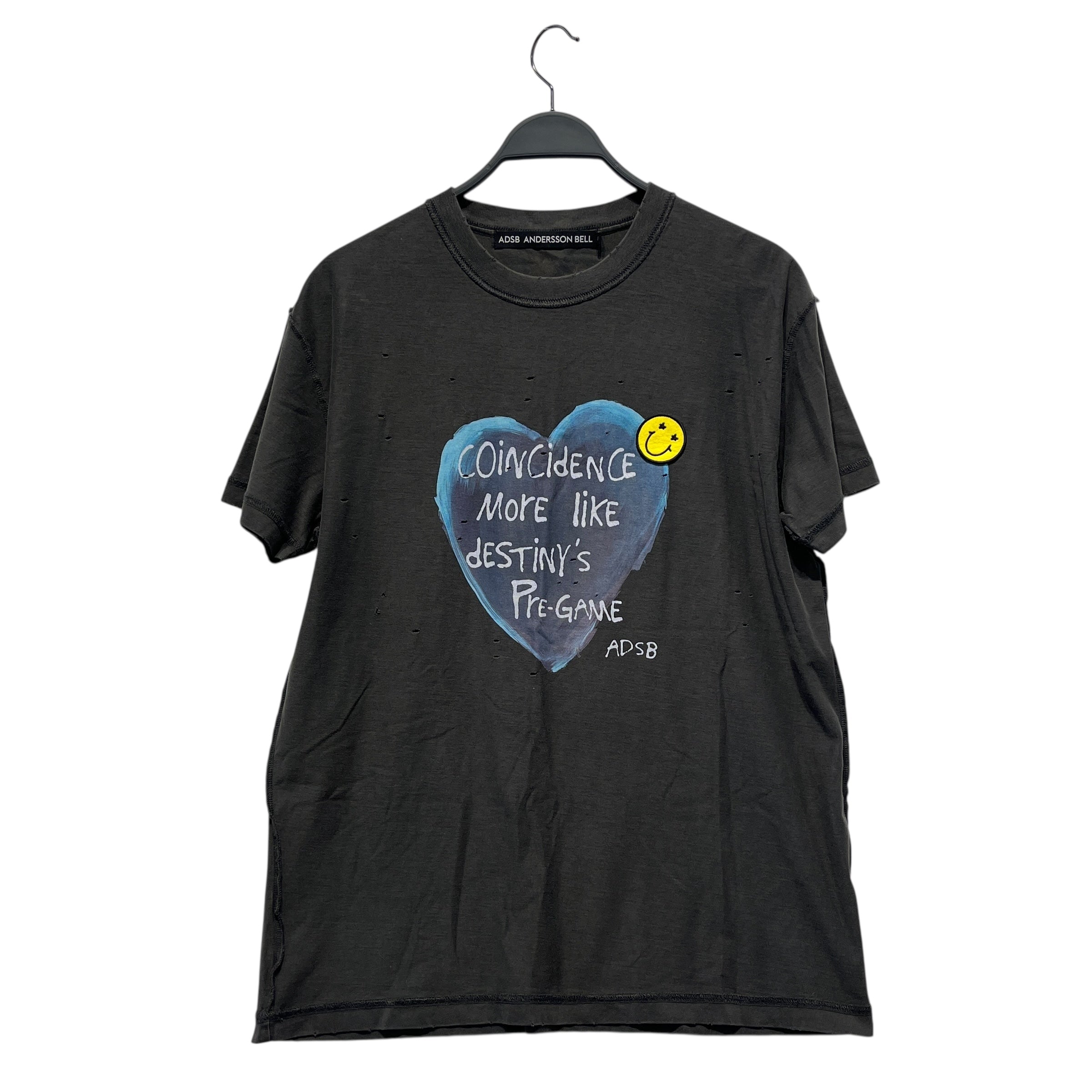 Andersson Bell/T-Shirt/L/Cotton/GRY/ANDERSSON BELL UNISEX HEART view 1