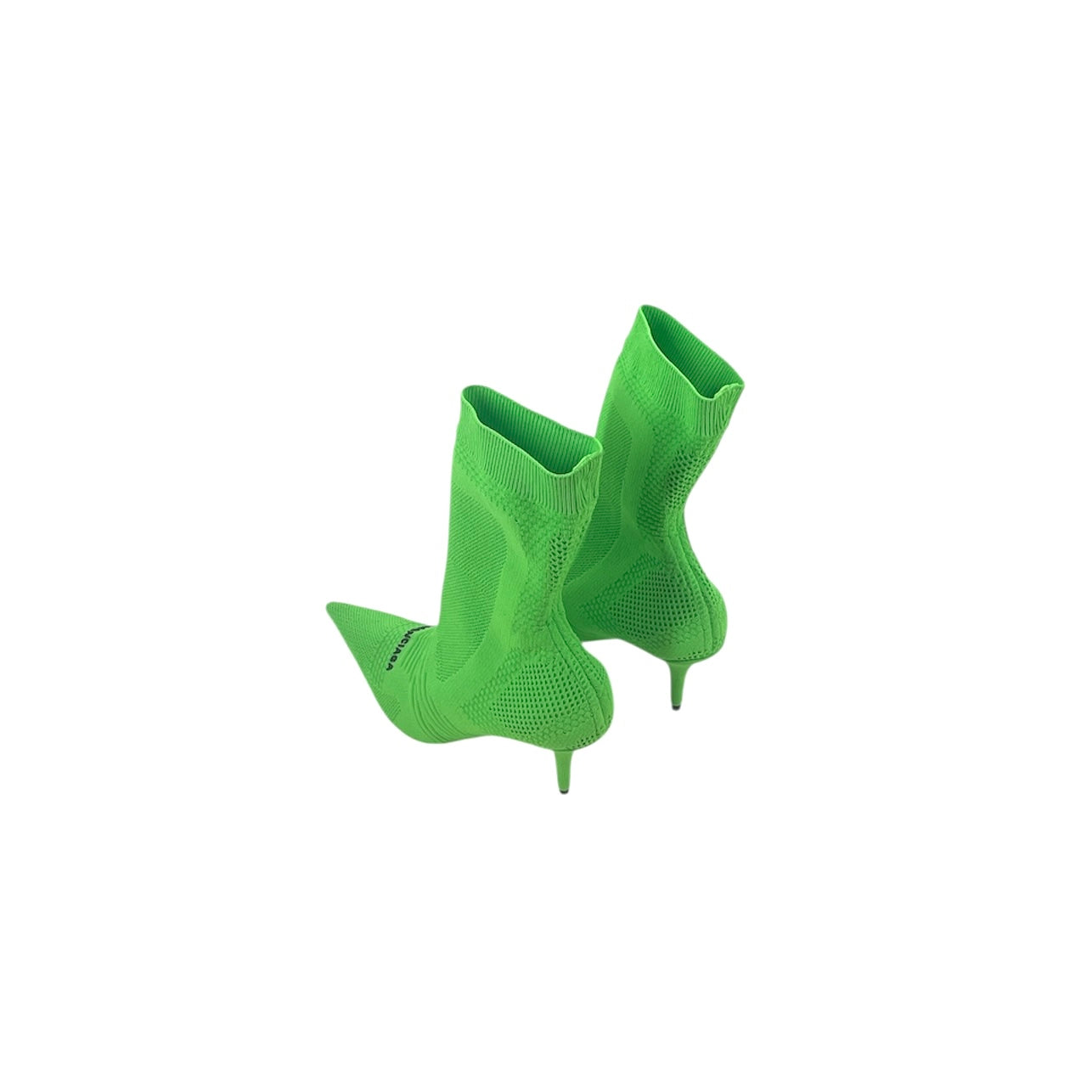 BALENCIAGA/Heels/EU 37/Nylon/GRN/GREEN MESH view 2