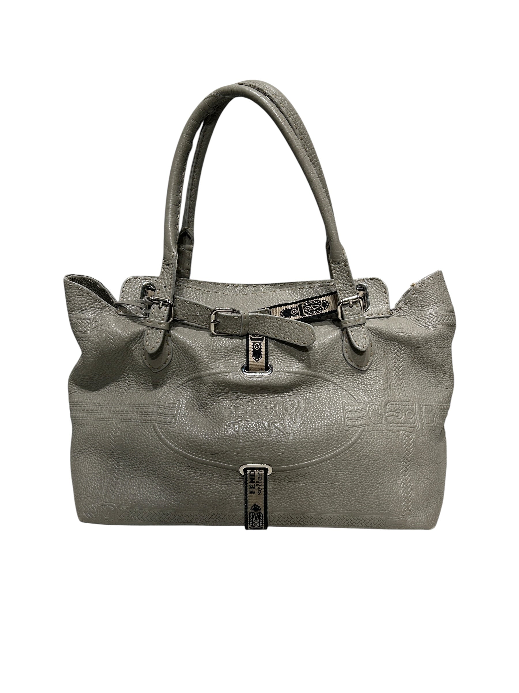 FENDI/Bag/Leather/GRY/GRAY LARGE PURSE view 1