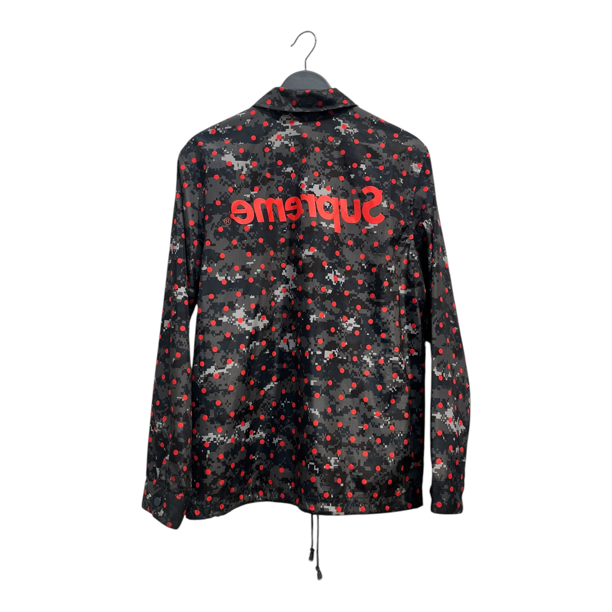 Supreme/COMME des GARCONS SHIRT/Windbreaker/M/Polyester/BLK/Camouflage/SS13 DIGICAMO COACH JACKET view 2