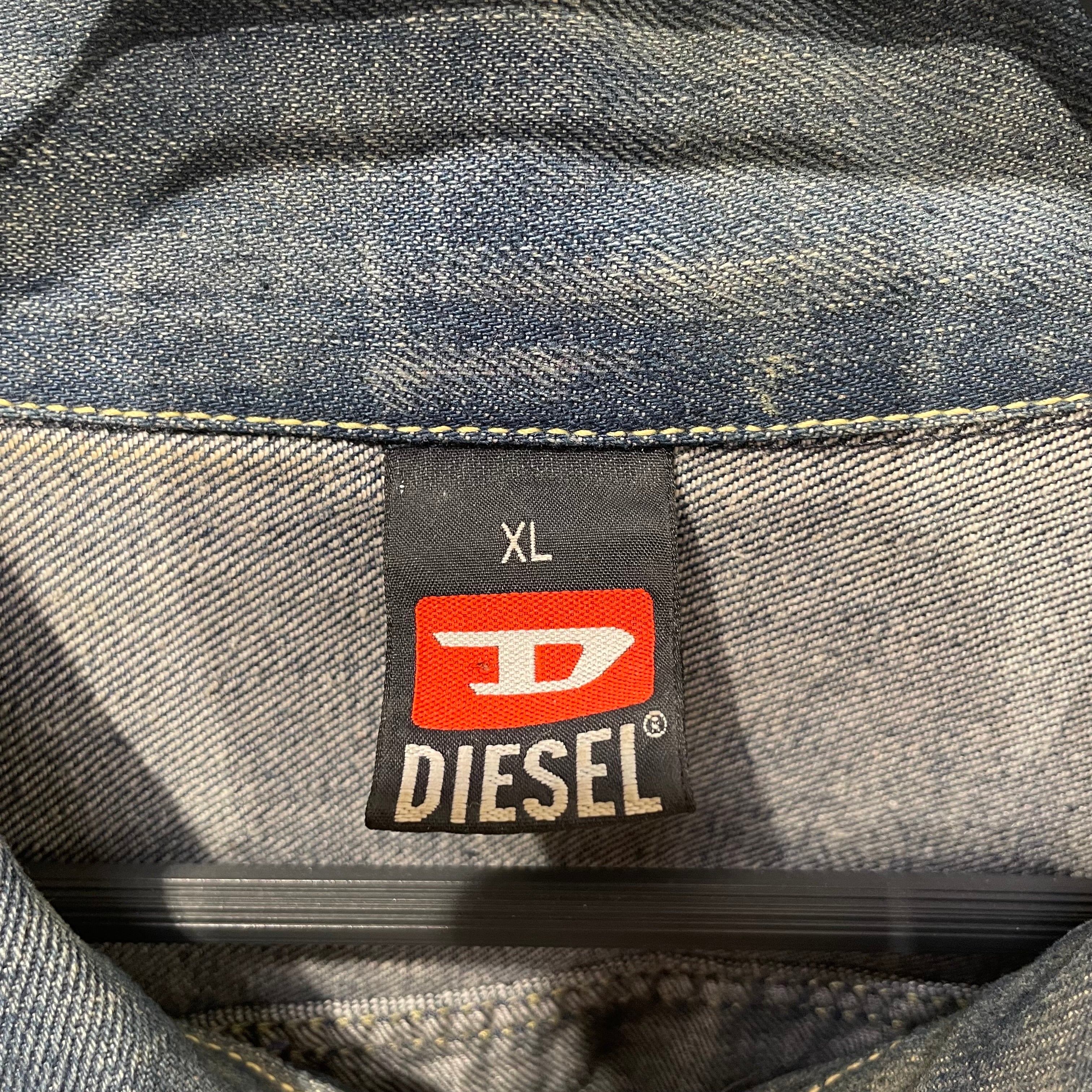 DIESEL/Denim Jkt/XL/Cotton/BLU/GREGG view 3