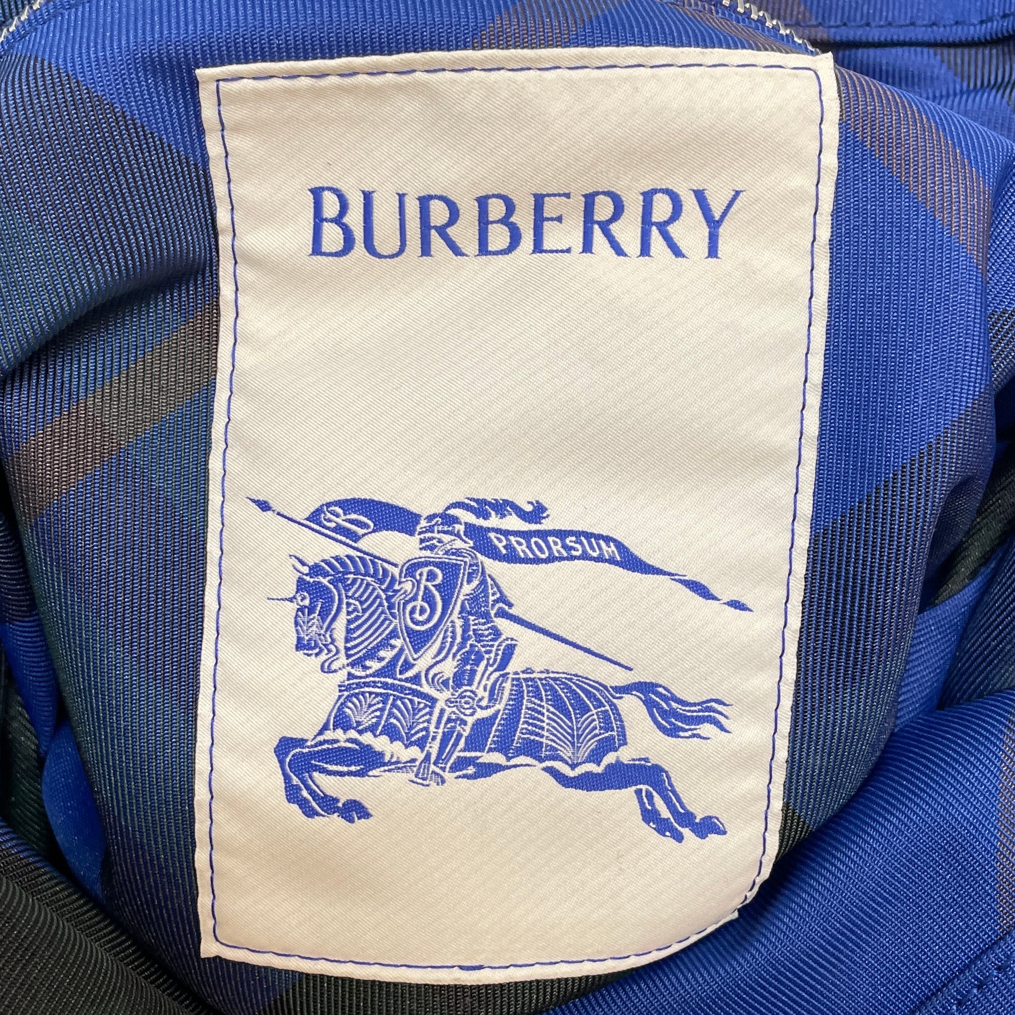 BURBERRY BLUE LABEL/Hand Bag/Plaid/BLU/CHECK PILLOW BAG view 6