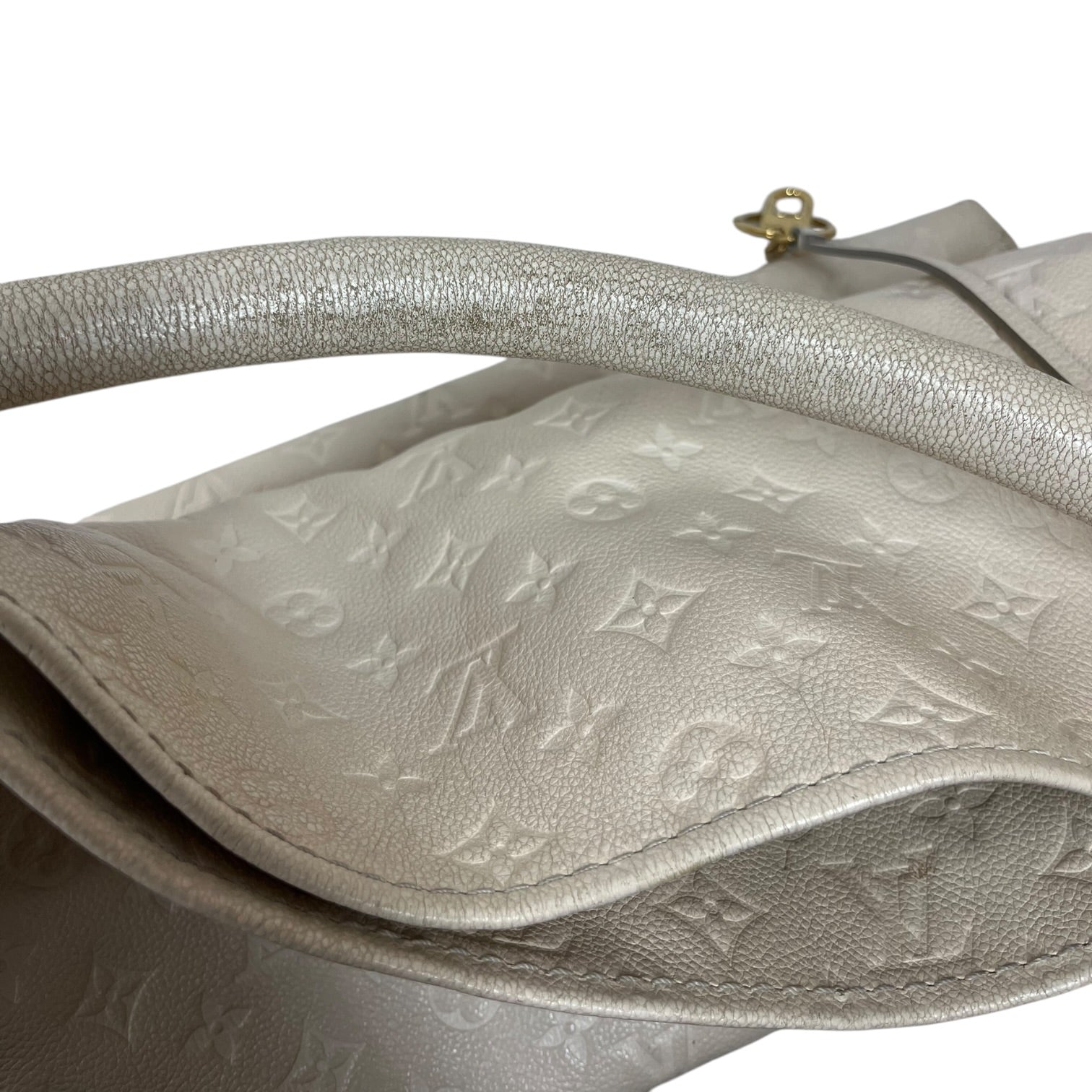 LOUIS VUITTON/Hand Bag/Leather/CRM/Artsy Monogram MM view 4