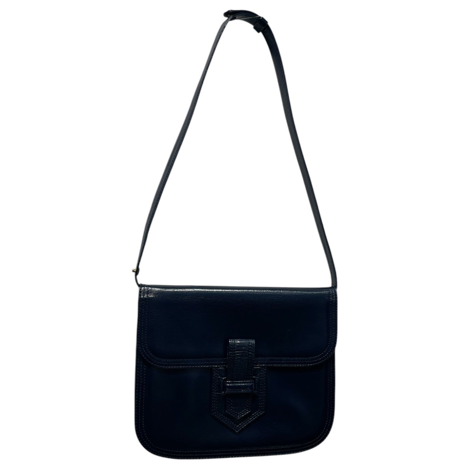 YVES SAINT LAURENT/Bag/Leather/BLU/Top Handle Blue view 1