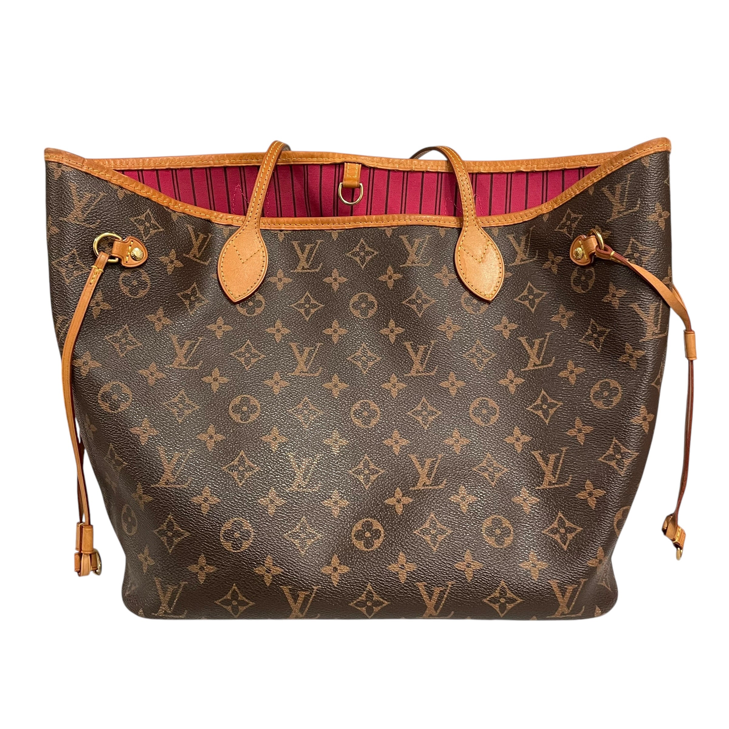 LOUIS VUITTON/Tote Bag/L/Monogram/Leather/BRW/LA2156 view 2