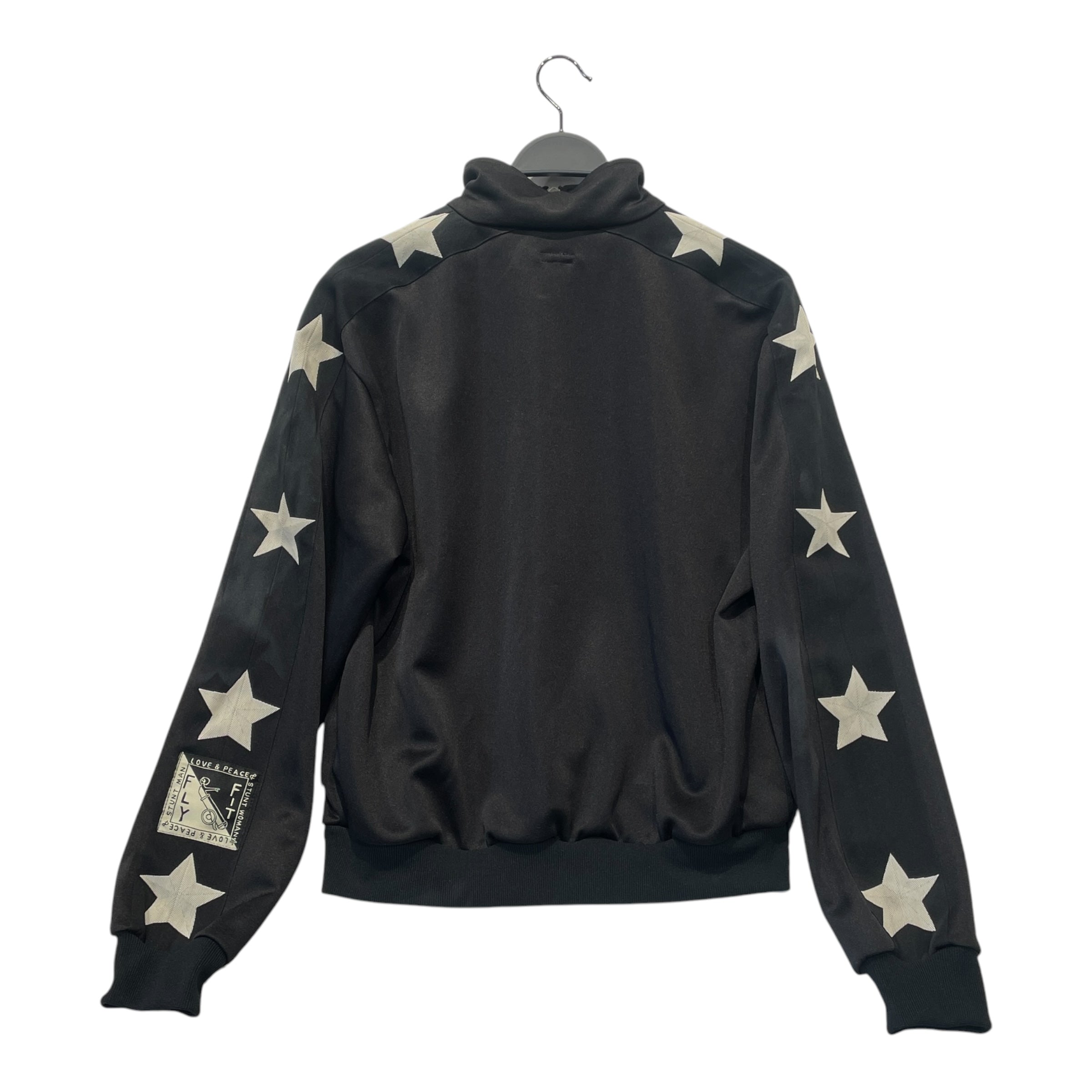 KAPITAL/Track Jkt/3/Polyester/BLK/STAR SLEEVE view 2