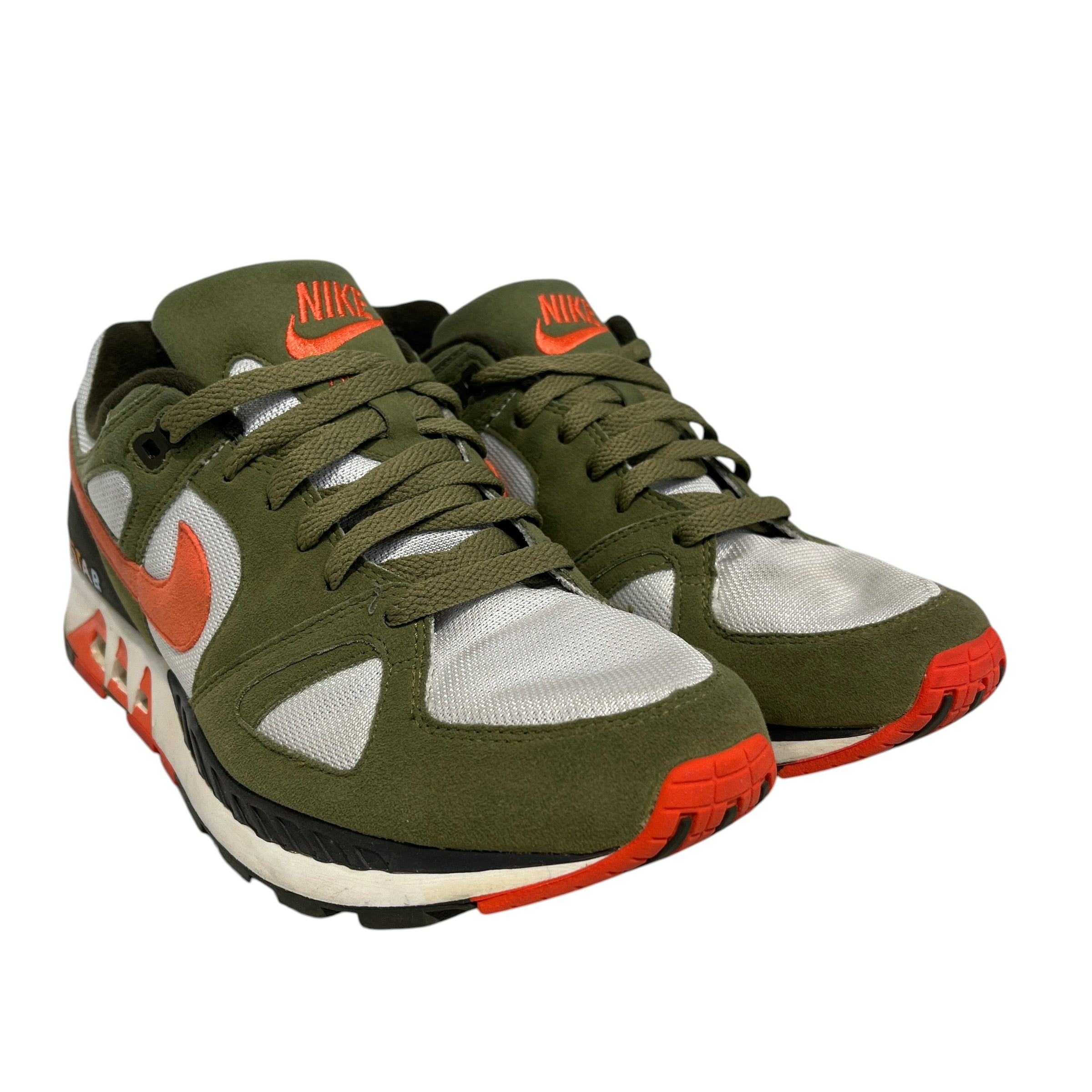 NIKE/Low-Sneakers/US 11/Cotton/GRN/airstab Mango view 1