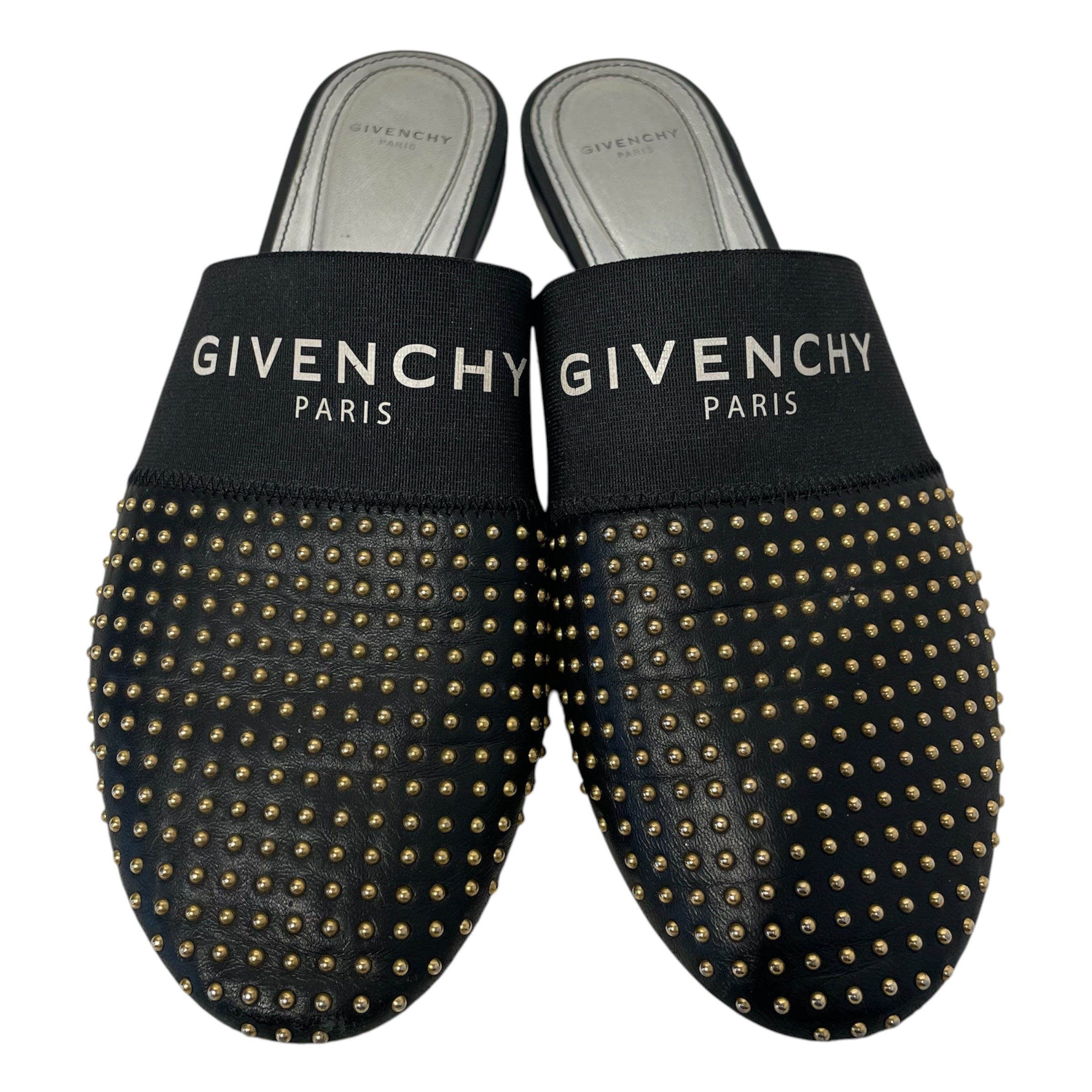 GIVENCHY/Sandals/EU 38/Leather/BLK/ view 3