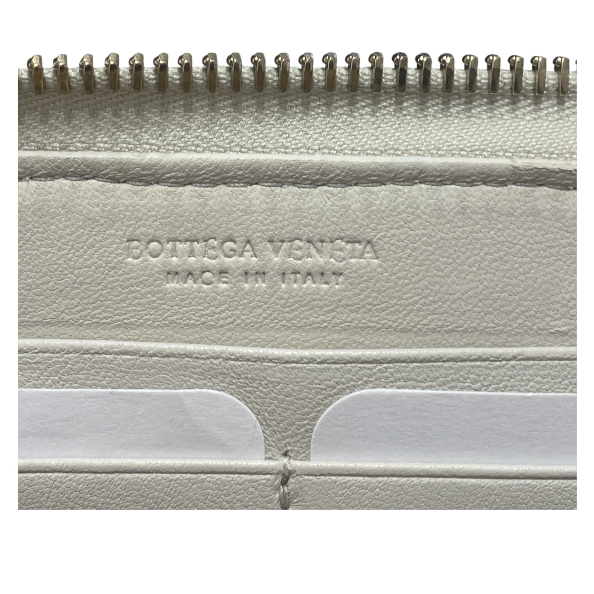 BOTTEGA VENETA/Long Wallet/Leather/WHT/L's/Intrecciato long wallet view 4