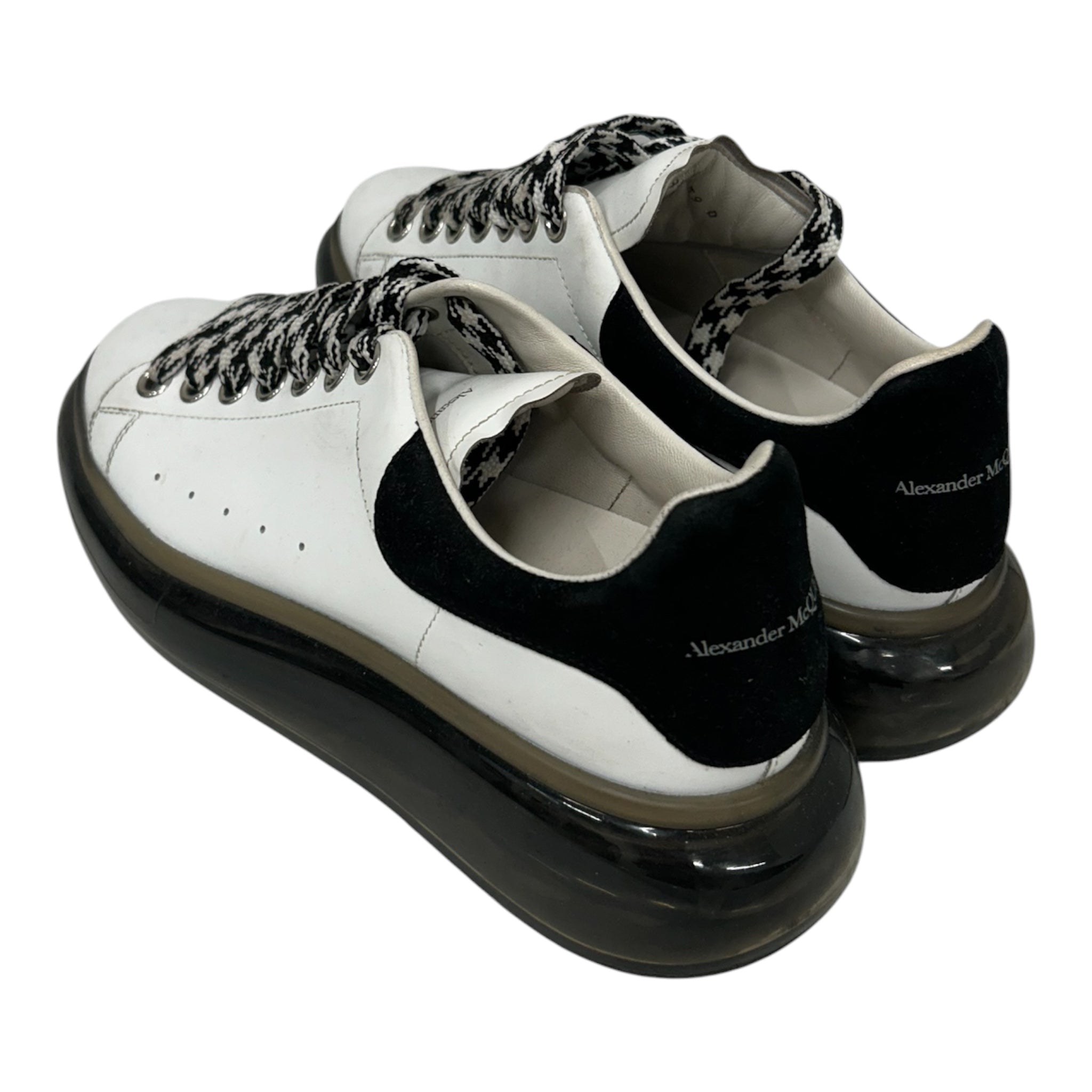 Alexander McQueen/Low-Sneakers/US 7.5/Leather/WHT/OVERSIZED SNEAKER view 2