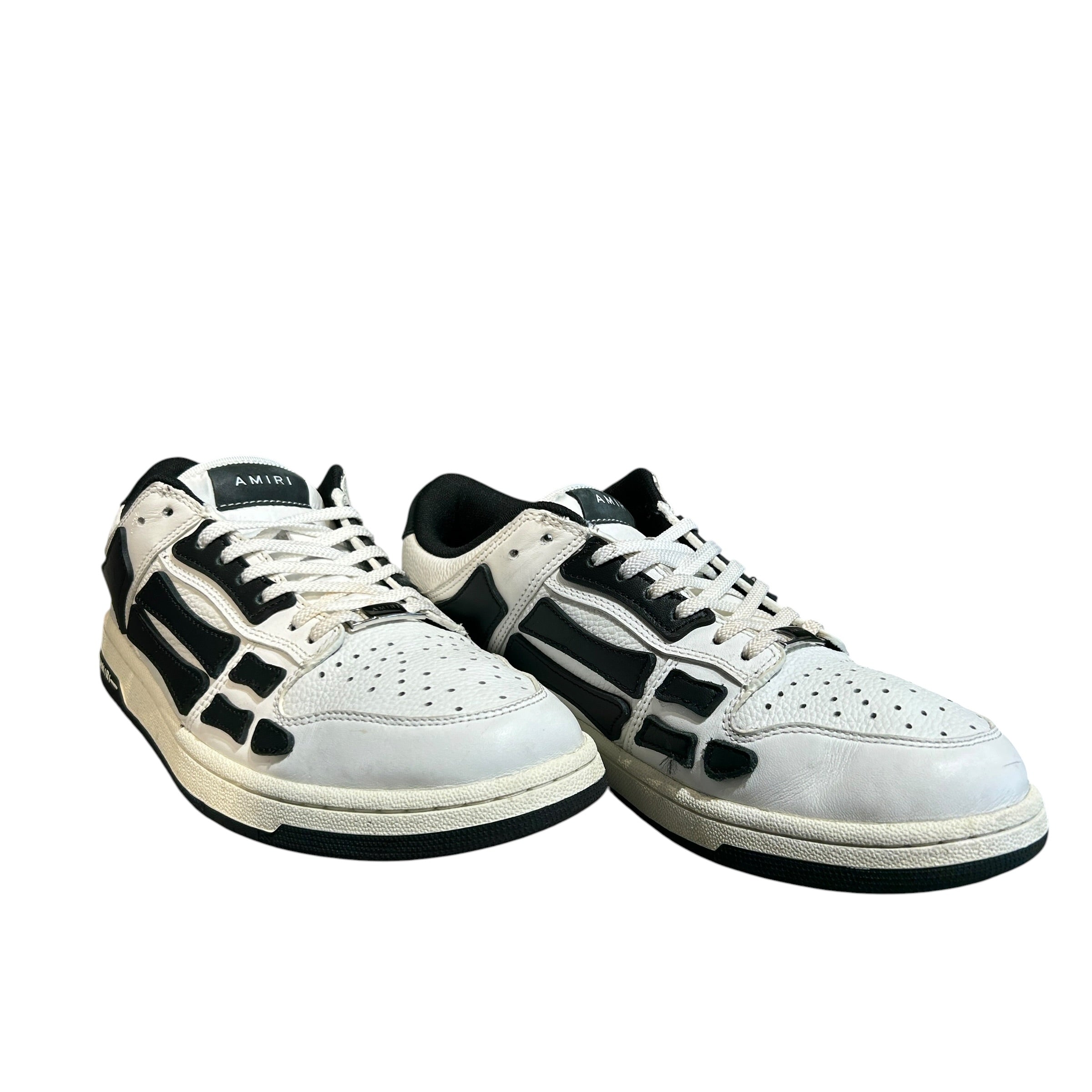 AMIRI/Low-Sneakers/US 9/Leather/WHT/skeleton view 1