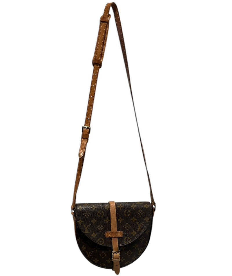 LOUIS VUITTON/Cross Body Bag/Monogram/Leather/BRW/CHANTILLY