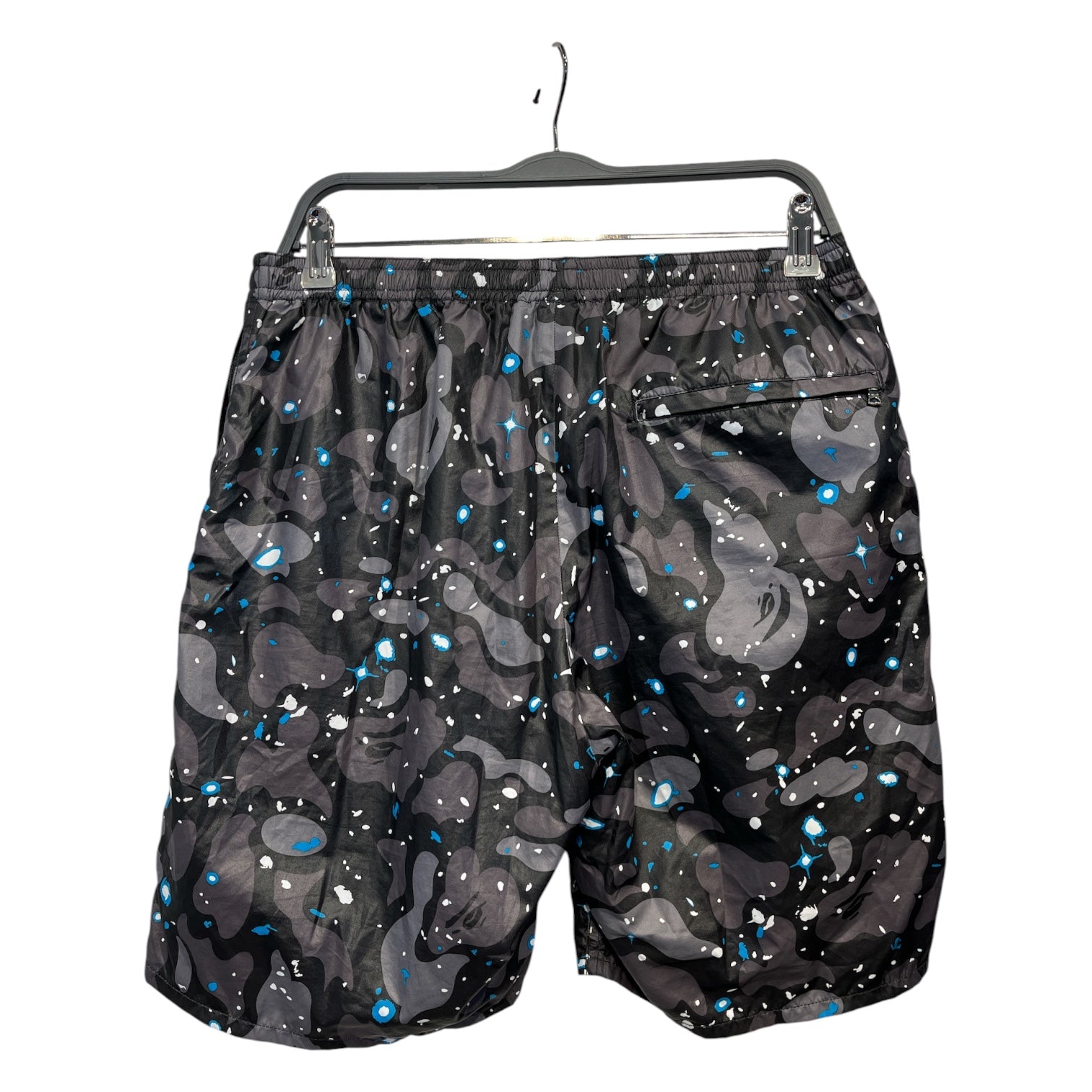 A BATHING APE/Shorts/M/Nylon/GRY/Camouflage/bape camo shark shorts view 2