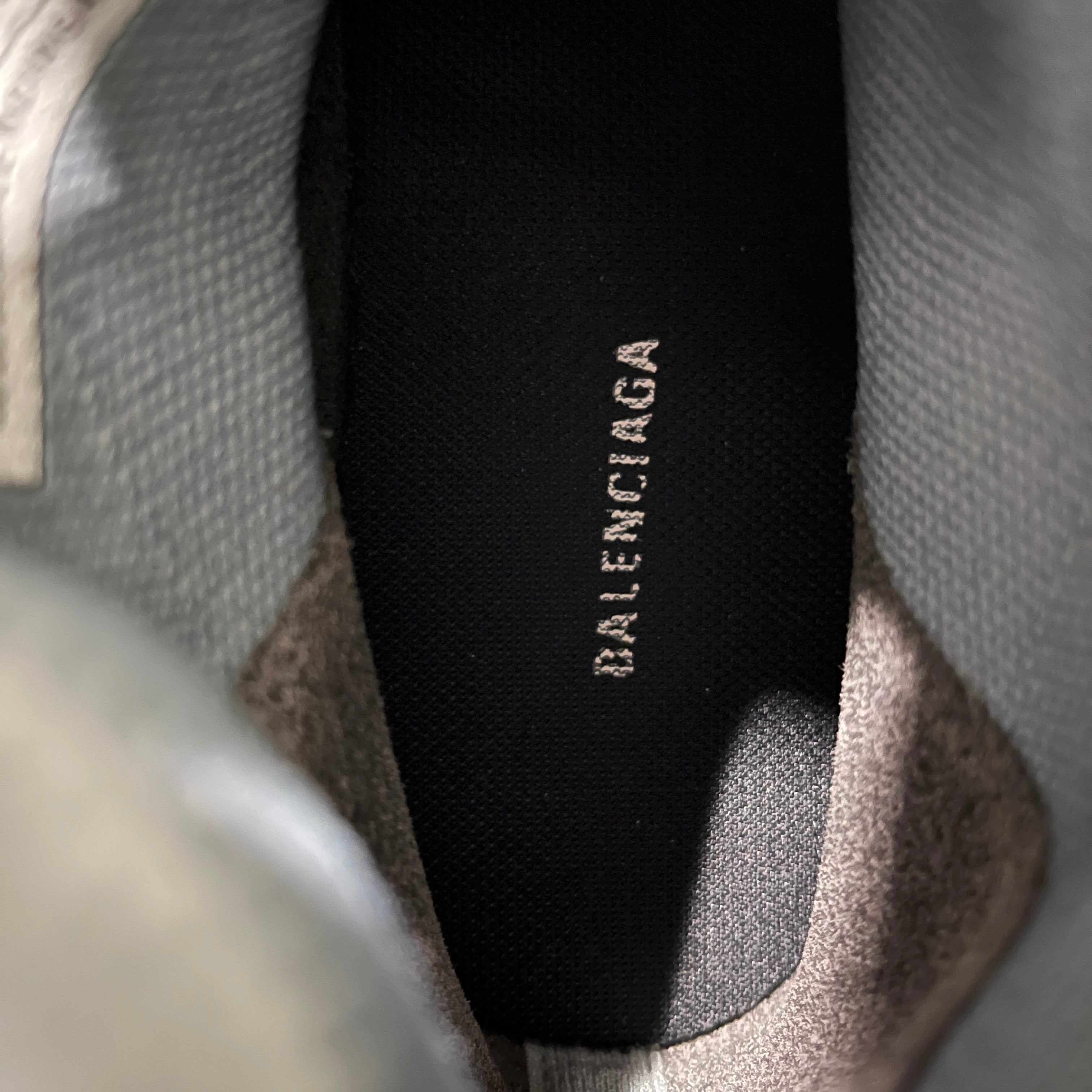 BALENCIAGA/Hi-Sneakers/EU 39/GRY/SPEED TRAINERS GREY GREEN view 3