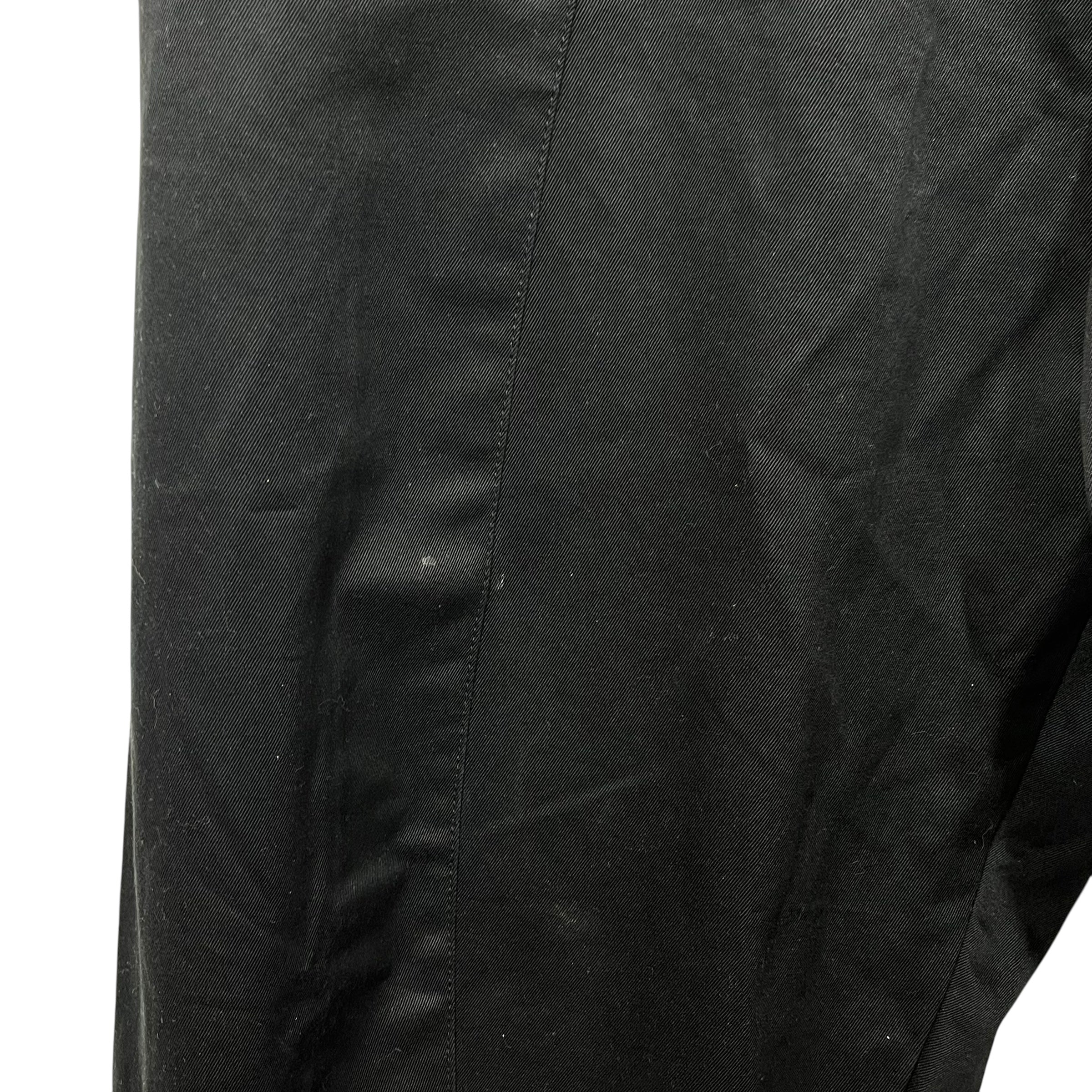 UNDERCOVER/Pants/2/Cotton/BLK/twill trousers view 4