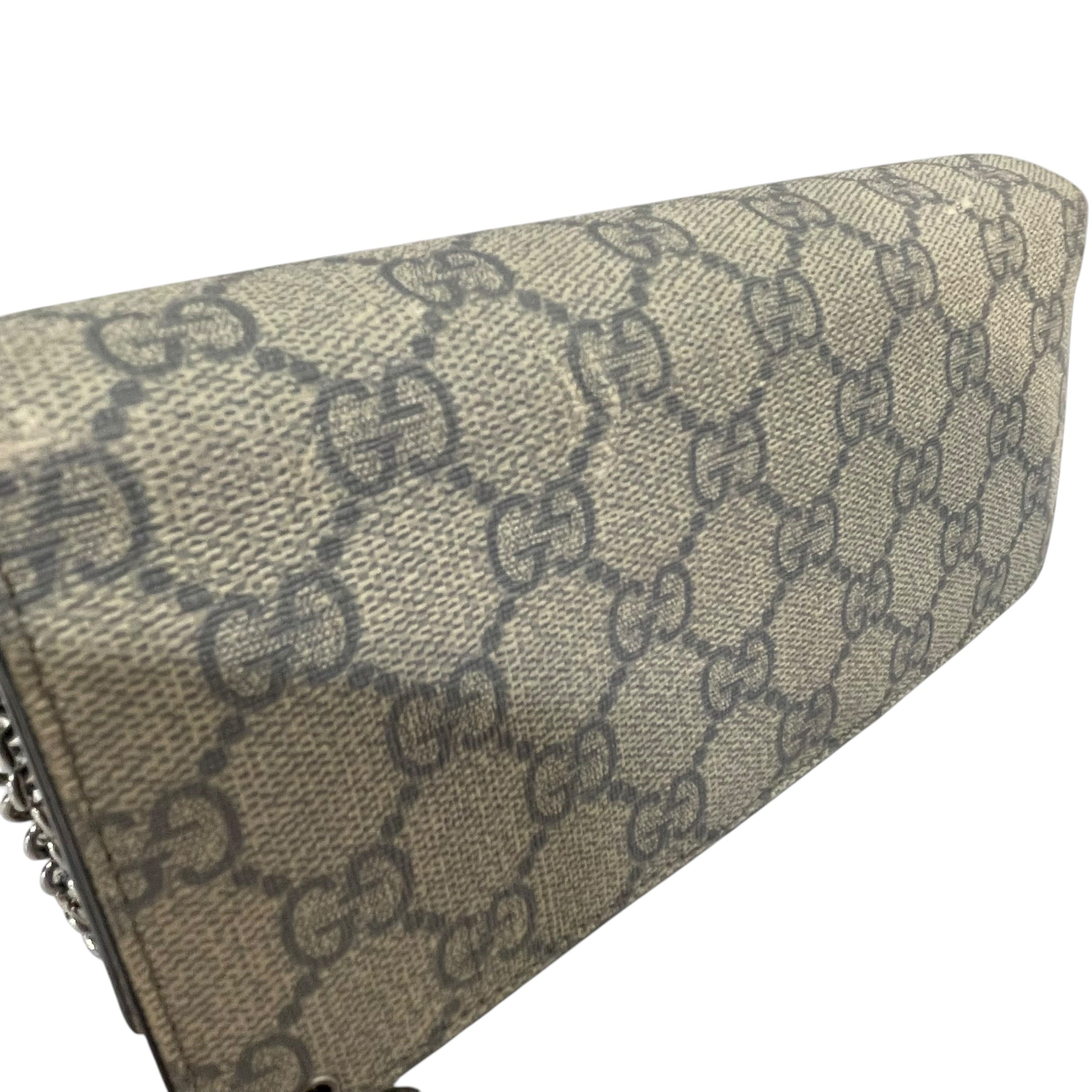 GUCCI/Long Wallet/Monogram/Leather/BEG/L's/continental gg coated canvas w view 5