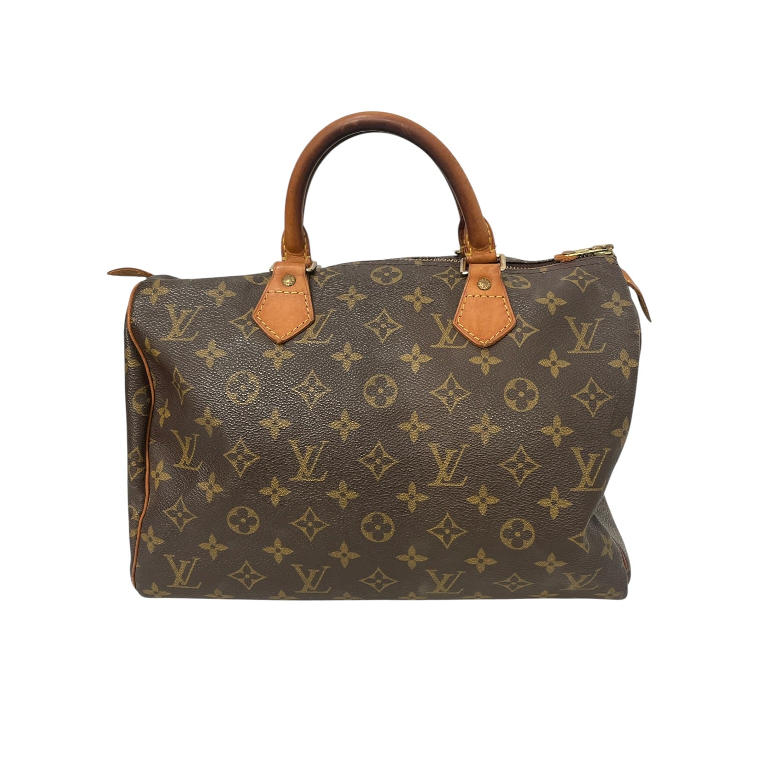 LOUIS VUITTON/Hand Bag/Monogram/Leather/BRW/Speedy 30 view 1