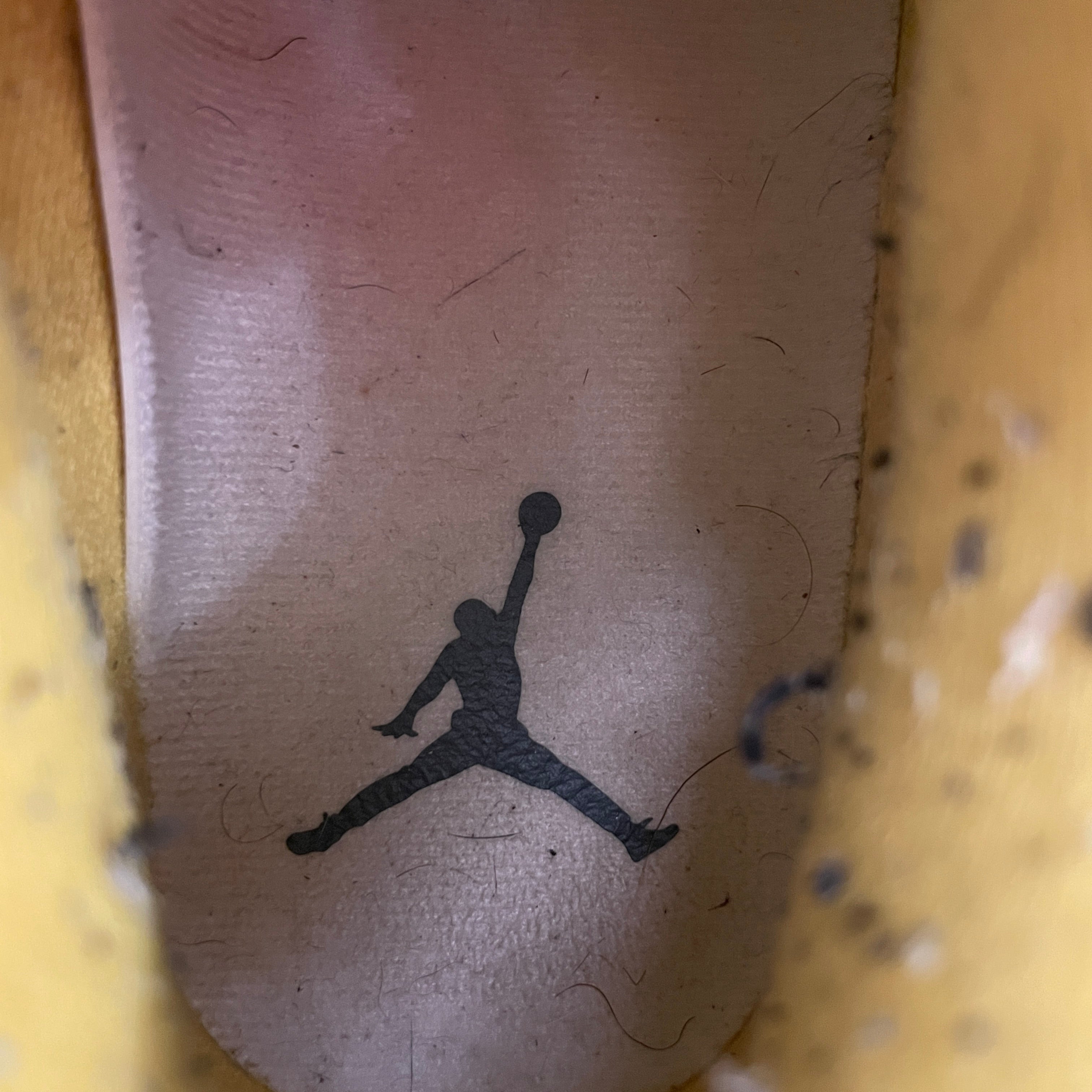 JORDAN BRAND/Low-Sneakers/US 9.5/Leather/YEL/AIR JORDAN 4 RETRO LIGHTNING Y view 3