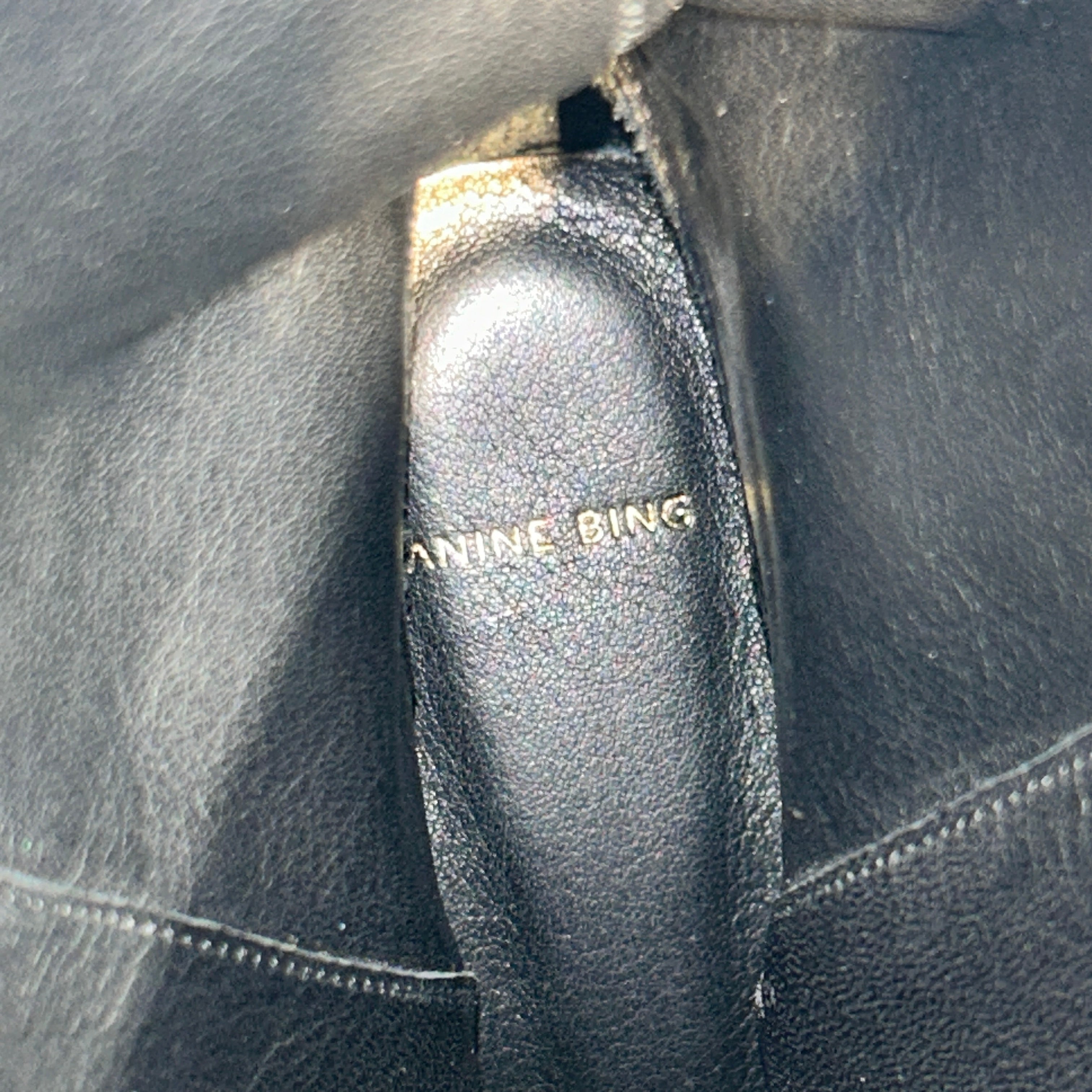 ANINE BING/Boots/EU 40/Leather/BLK/ view 3