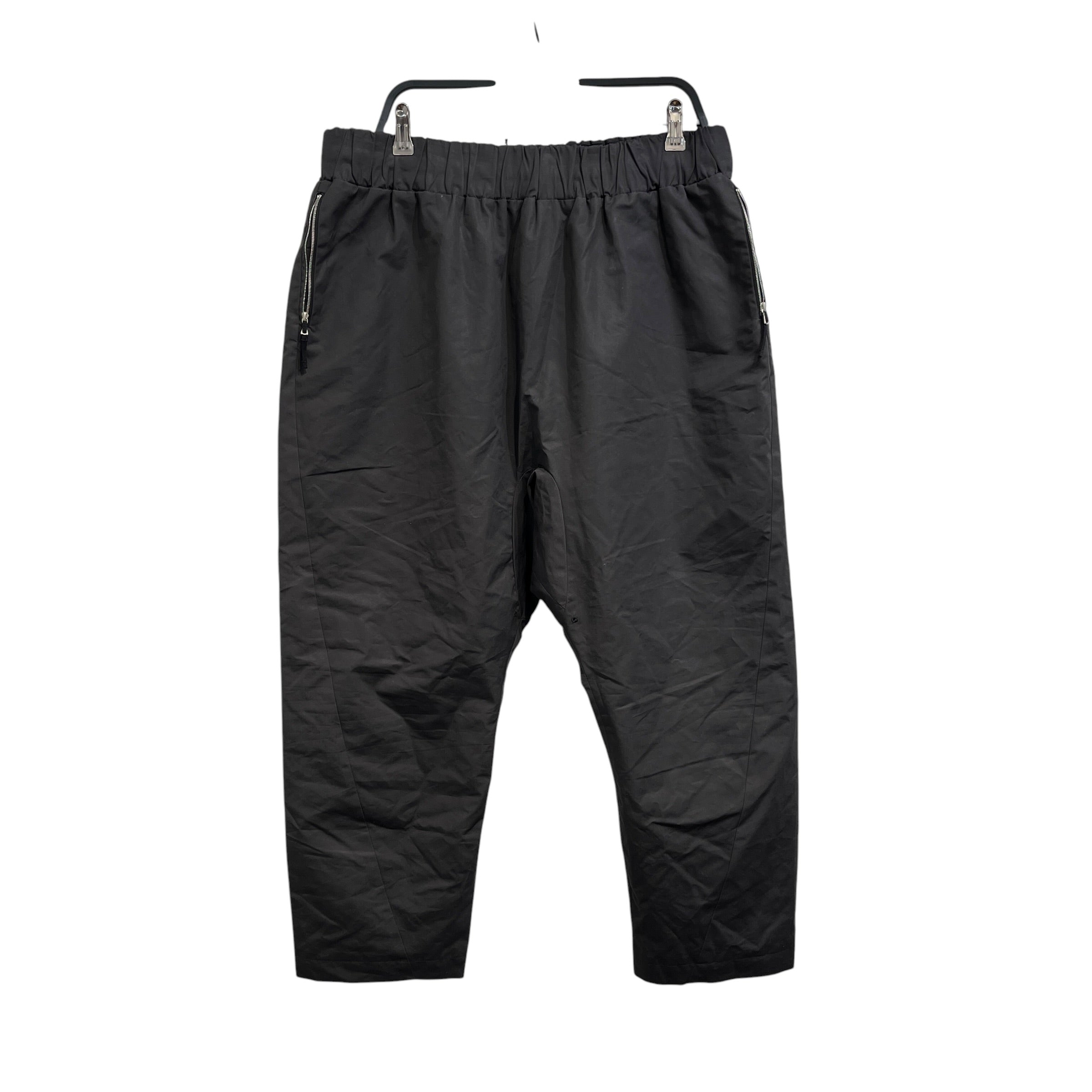 NIKE/Straight Pants/XL/Nylon/BLK/ESC zippered hem view 1