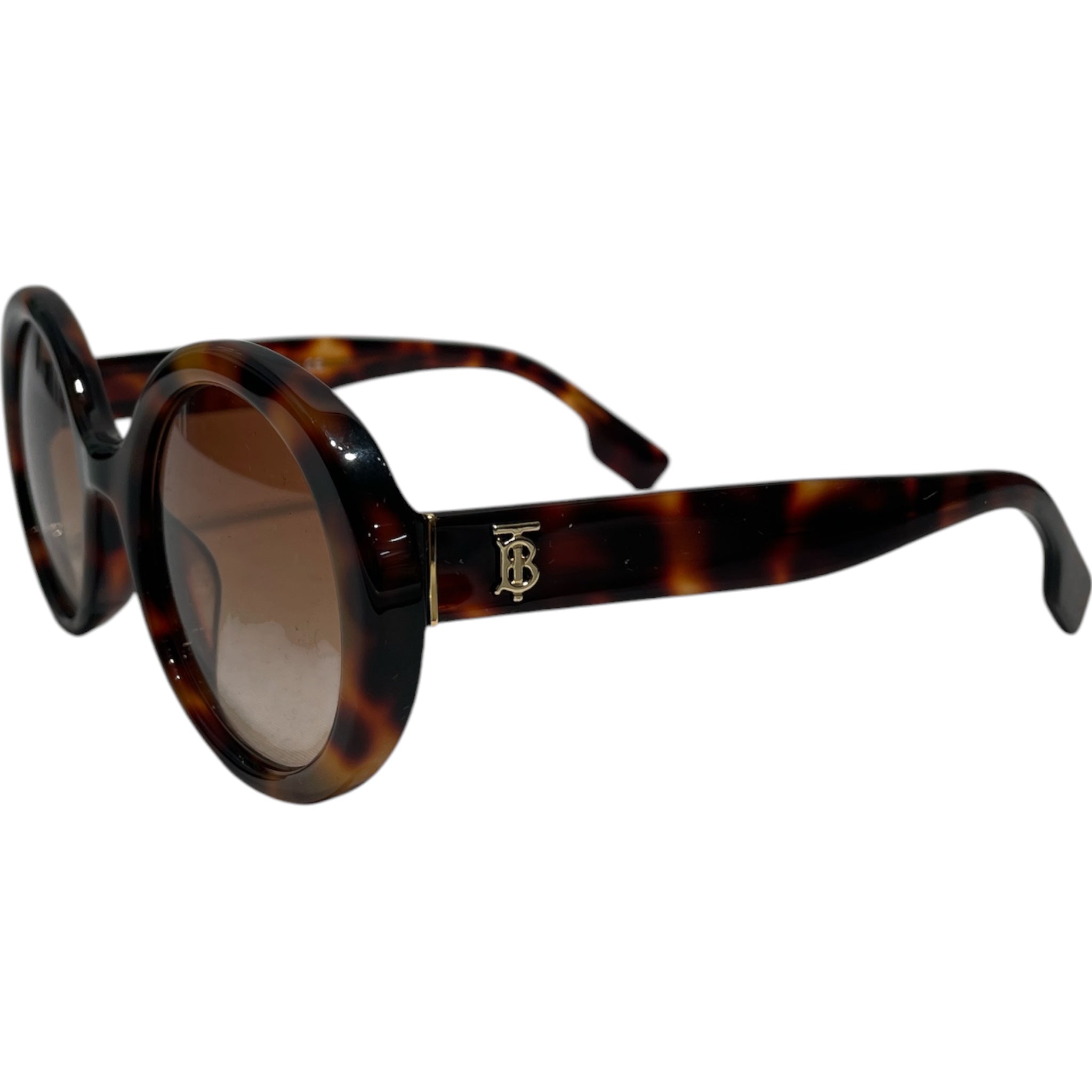 BURBERRY/Sunglasses/All Over Print/Celluloid/BRW/L's/BE4314 Roung Tortoise Glasses view 2