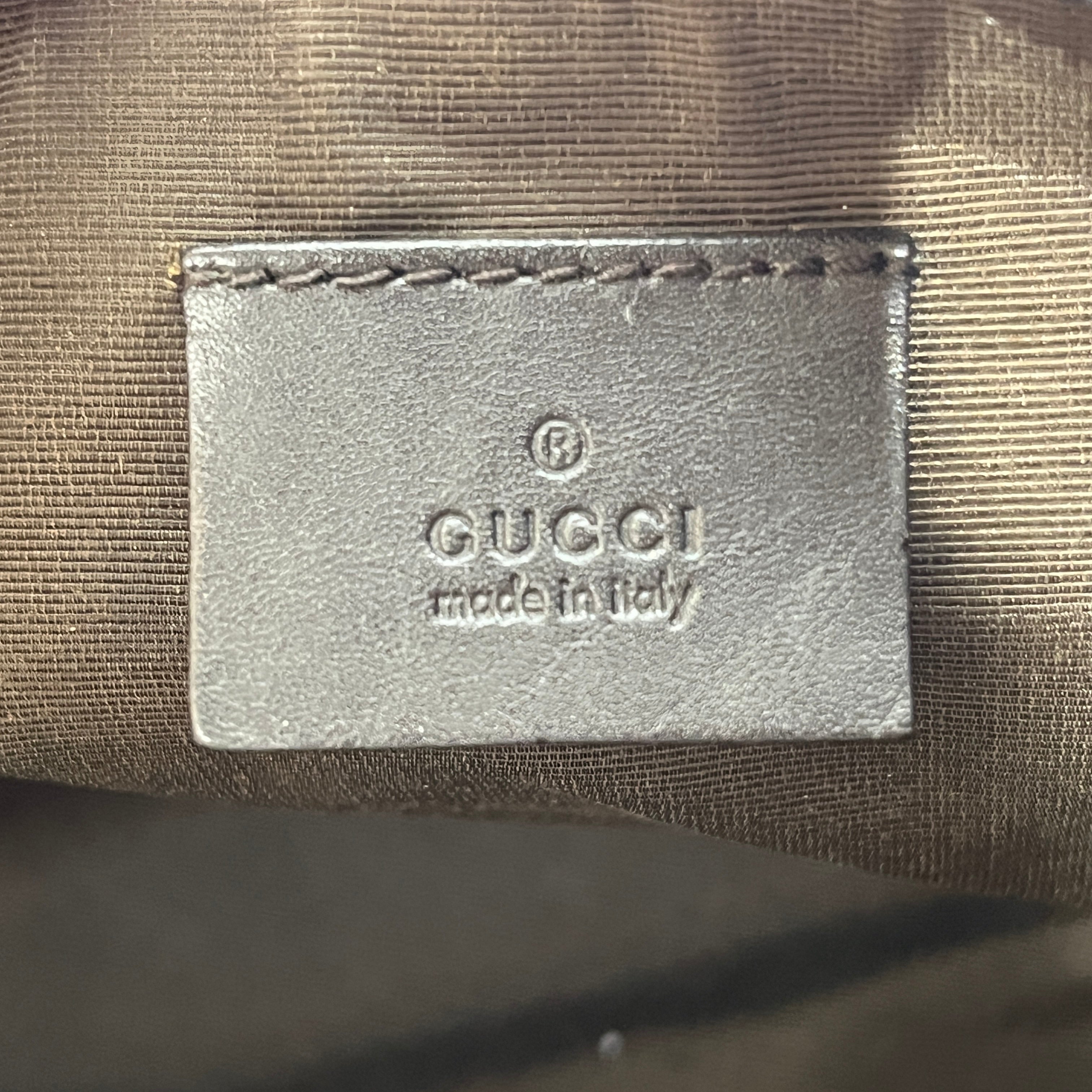 GUCCI/Hand Bag/Monogram/Cotton/BLK/boat mini view 4