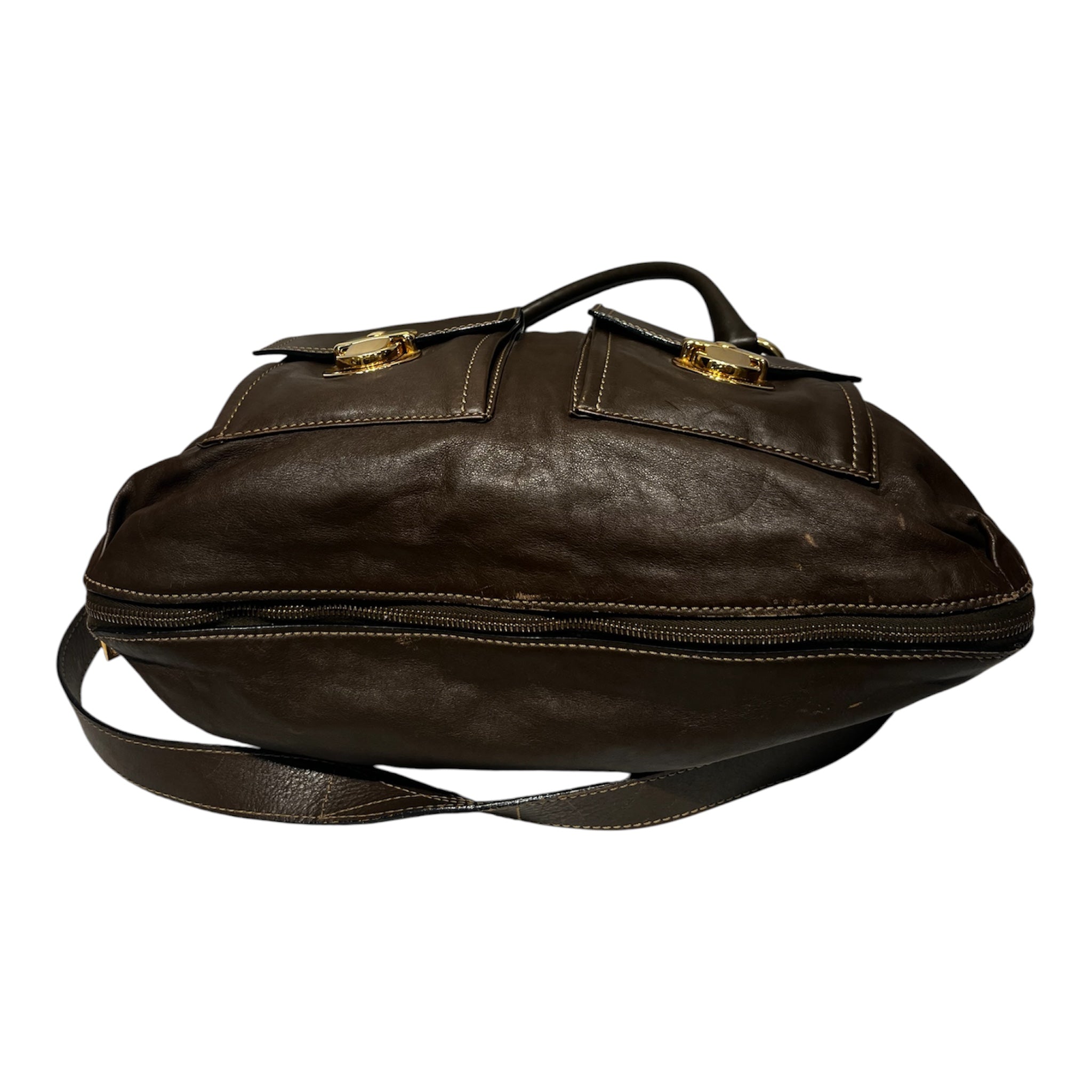 MARC JACOBS/Cross Body Bag/Leather/BRW/ view 3