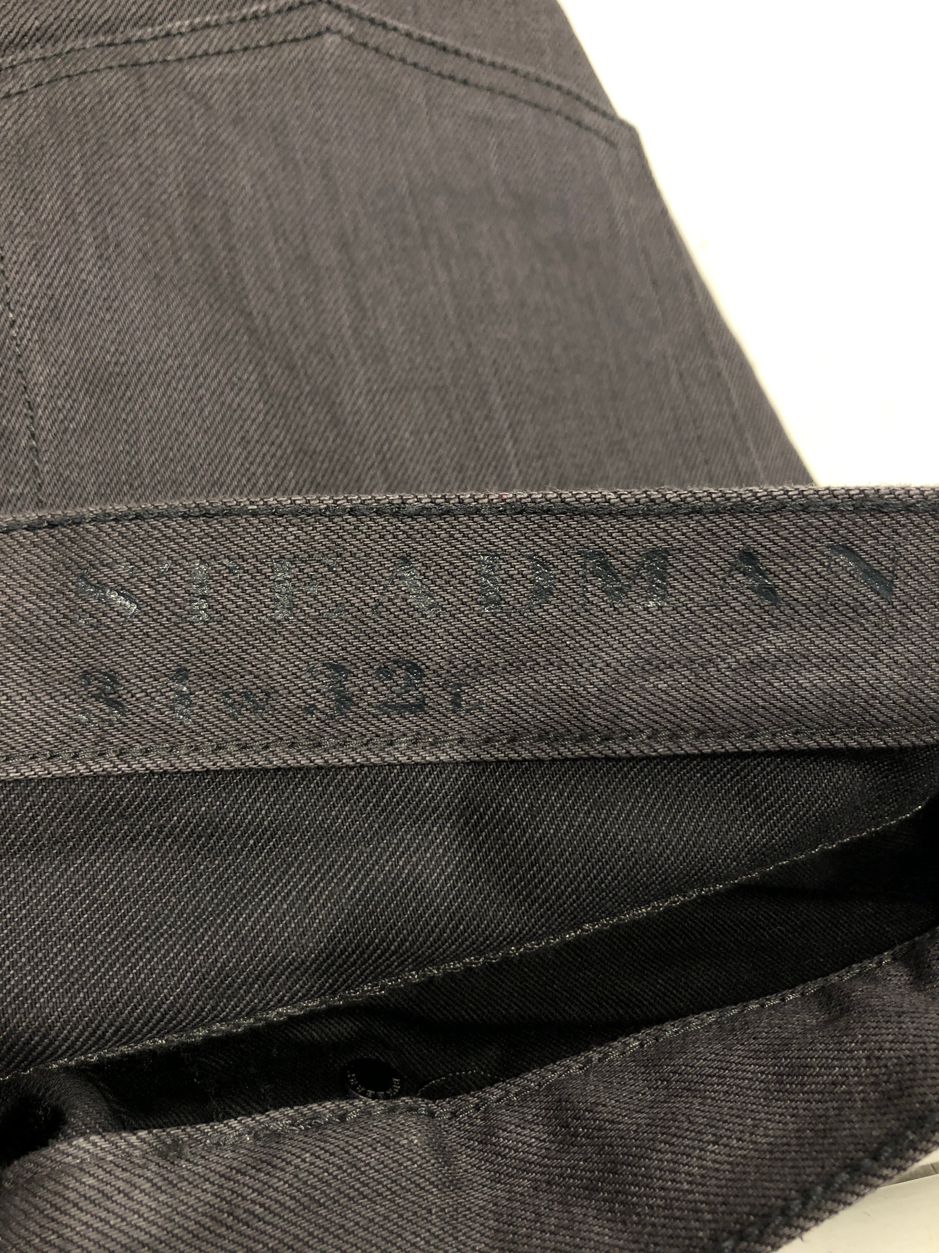 BURBERRY LONDON/Pants/34/Cotton/GRY/CLEAN DENIM view 5