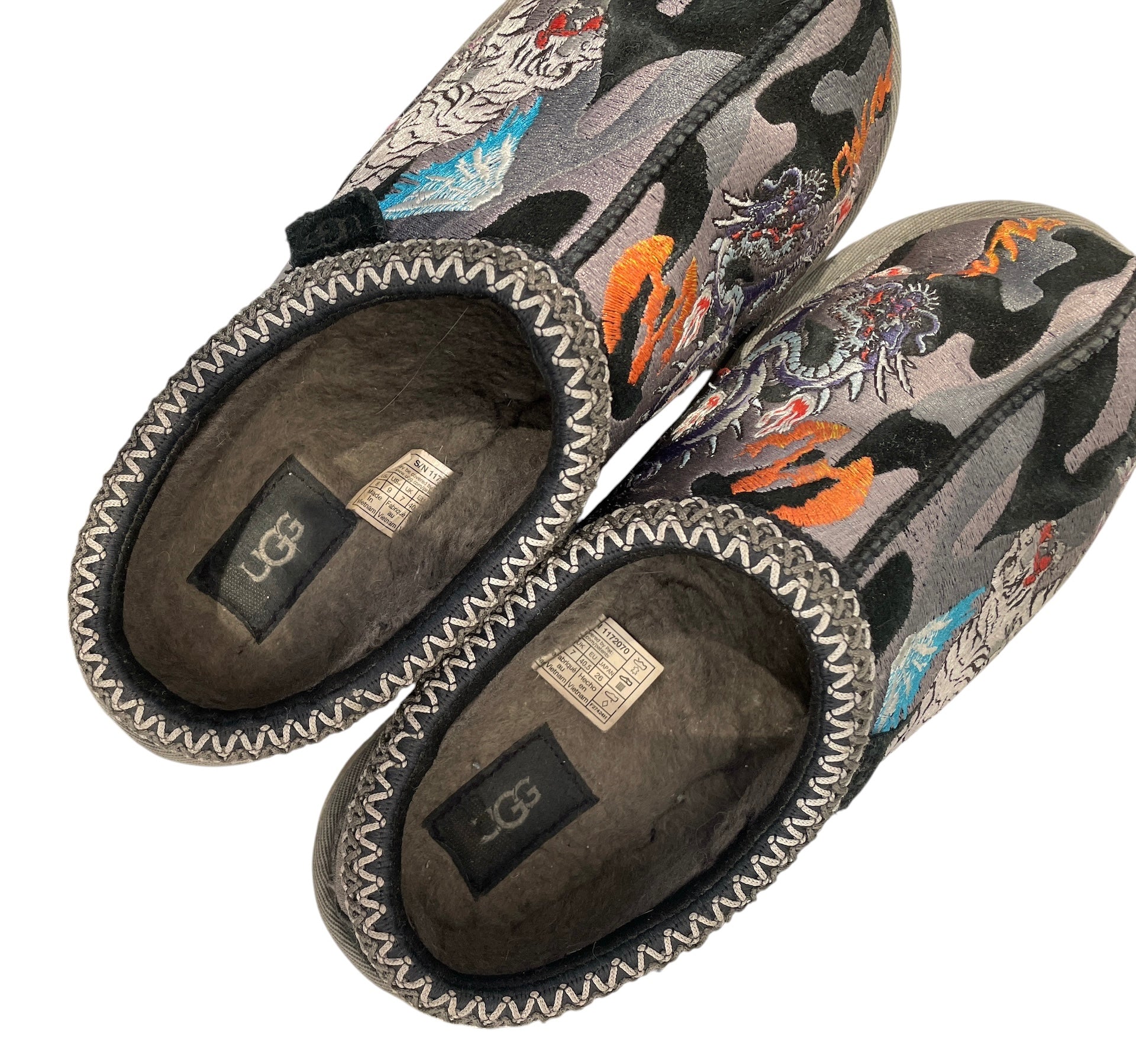 UGG australia/Shoes/US 8/All Over Print/Suede/MLT/X PALACE / DRAGON view 3