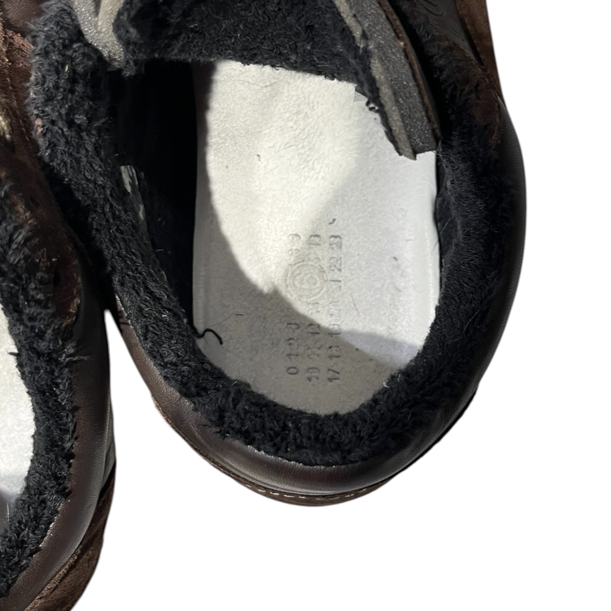 Maison Margiela/Low-Sneakers/EU 45/Suede/BRW/LOW SNEAKER / CURVE TOE view 3