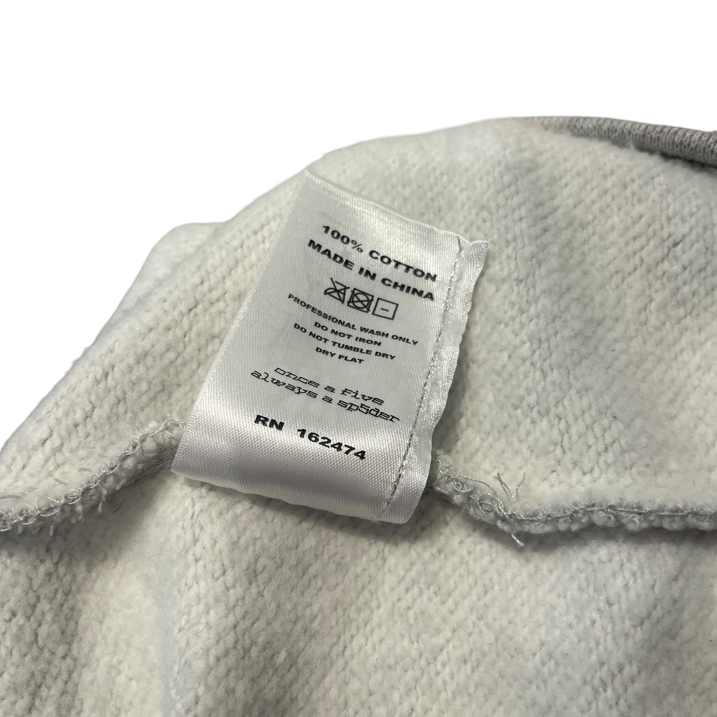 Sp5der/Hoodie/XL/Cotton/GRY/I<3sp5der/WhiteStars view 4