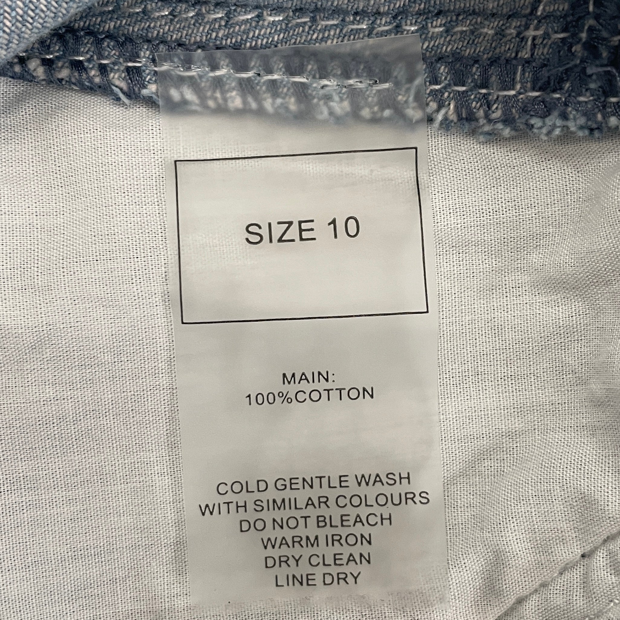 MANIERE DE VOIR/Straight Pants/10/All Over Print/Denim/BLU/ view 4