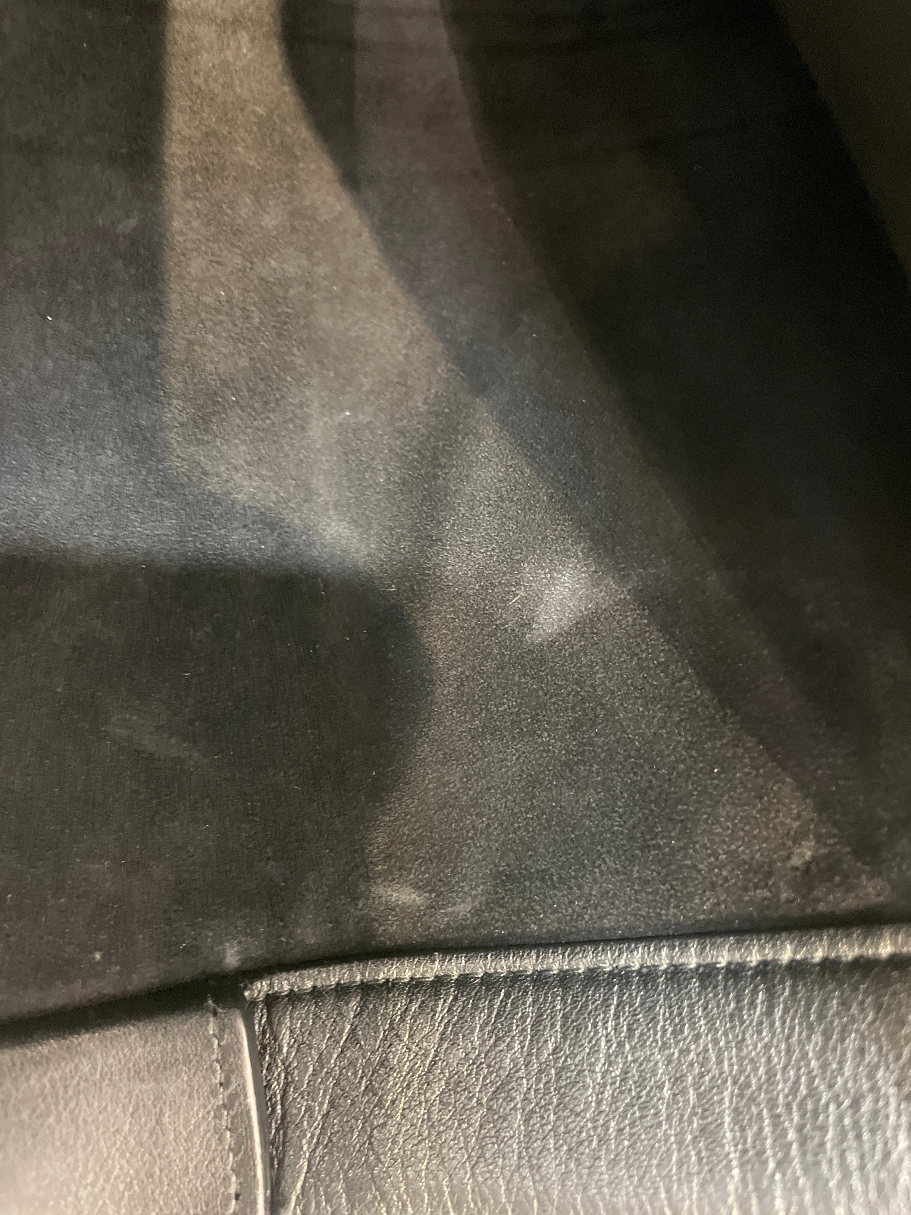 Christian Dior/Tote Bag/Leather/Black/embossed book tote view 9