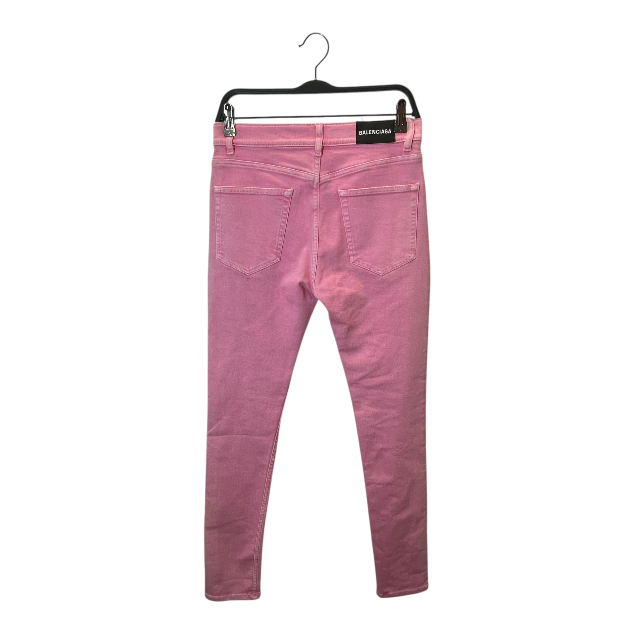 BALENCIAGA/Skinny Pants/28/Denim/PNK/557364 view 2
