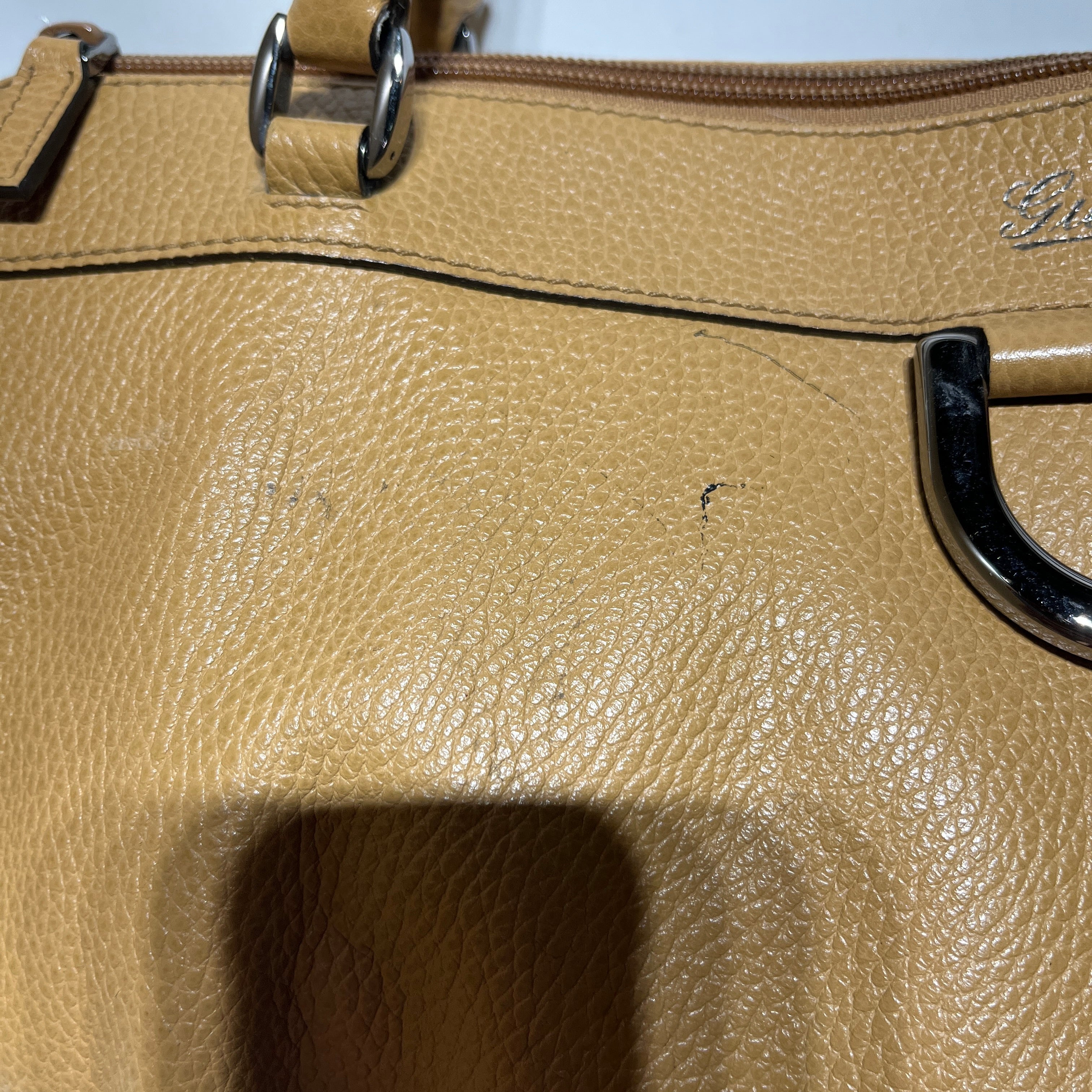 GUCCI/Hand Bag/Leather/CML/D-Ring Abbey Tote view 9