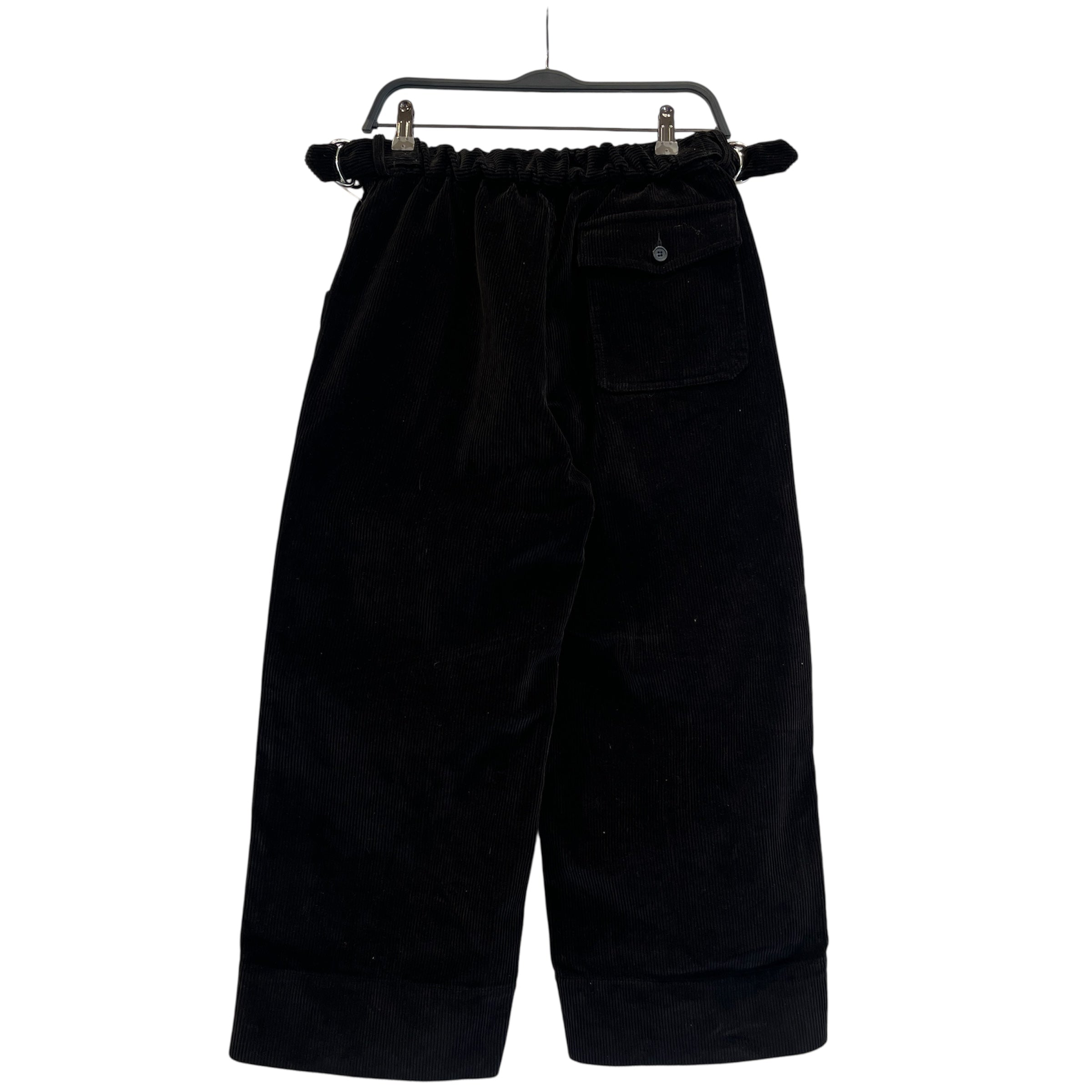 R13/Straight Pants/26/Corduroy/BLK/Side Belt view 2