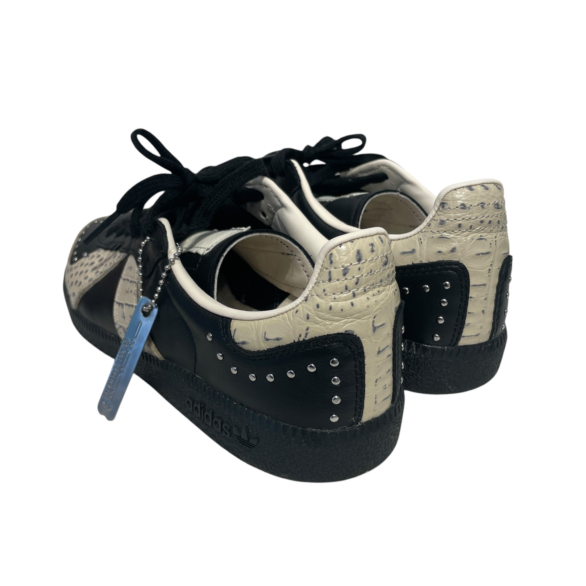 adidas/Low-Sneakers/US 7/Leather/BLK/DO NOT DUPLICATE view 2