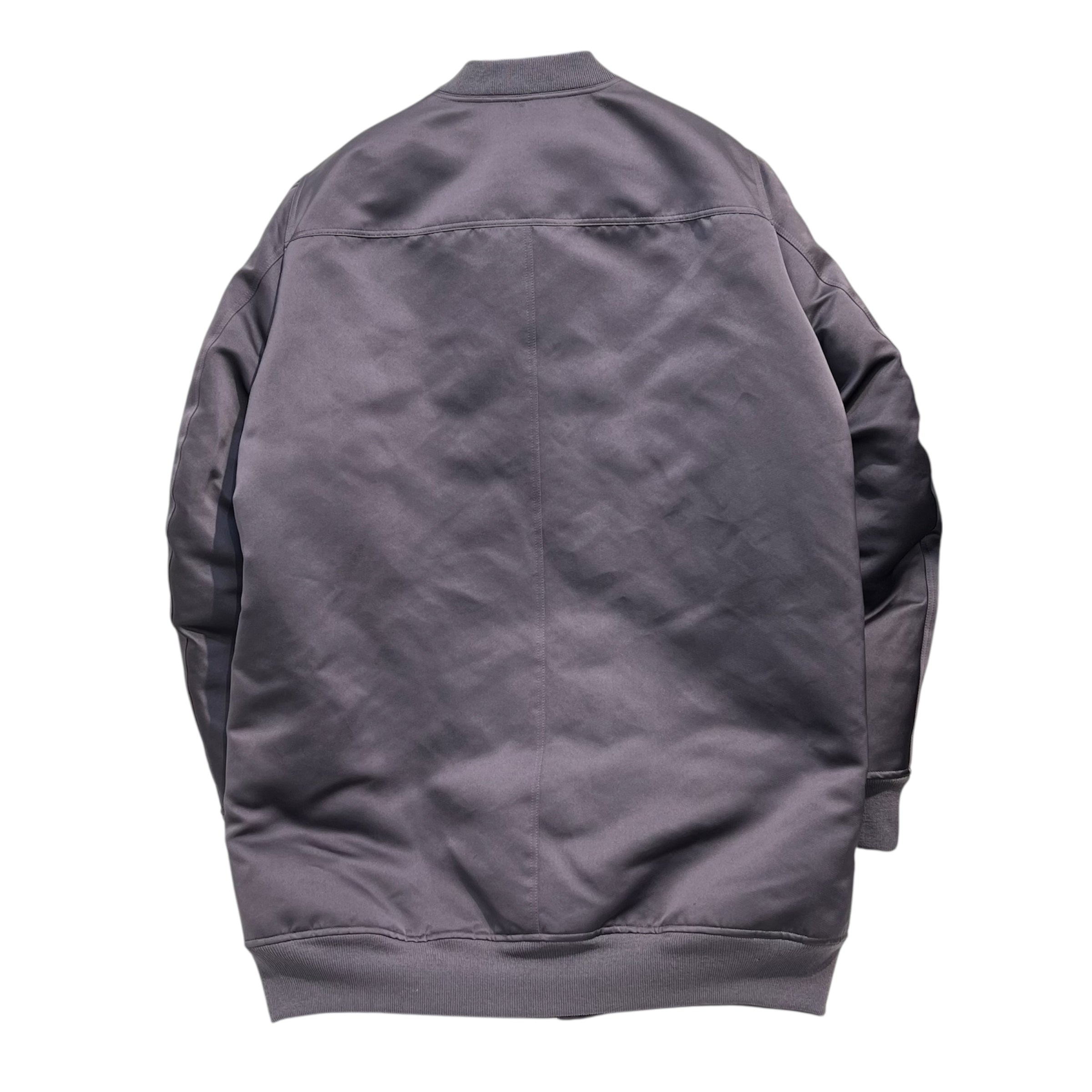Rick Owens/Flight Jkt/42/Cotton/PPL/Single Breasted/PLUM-WOOL LINED view 2