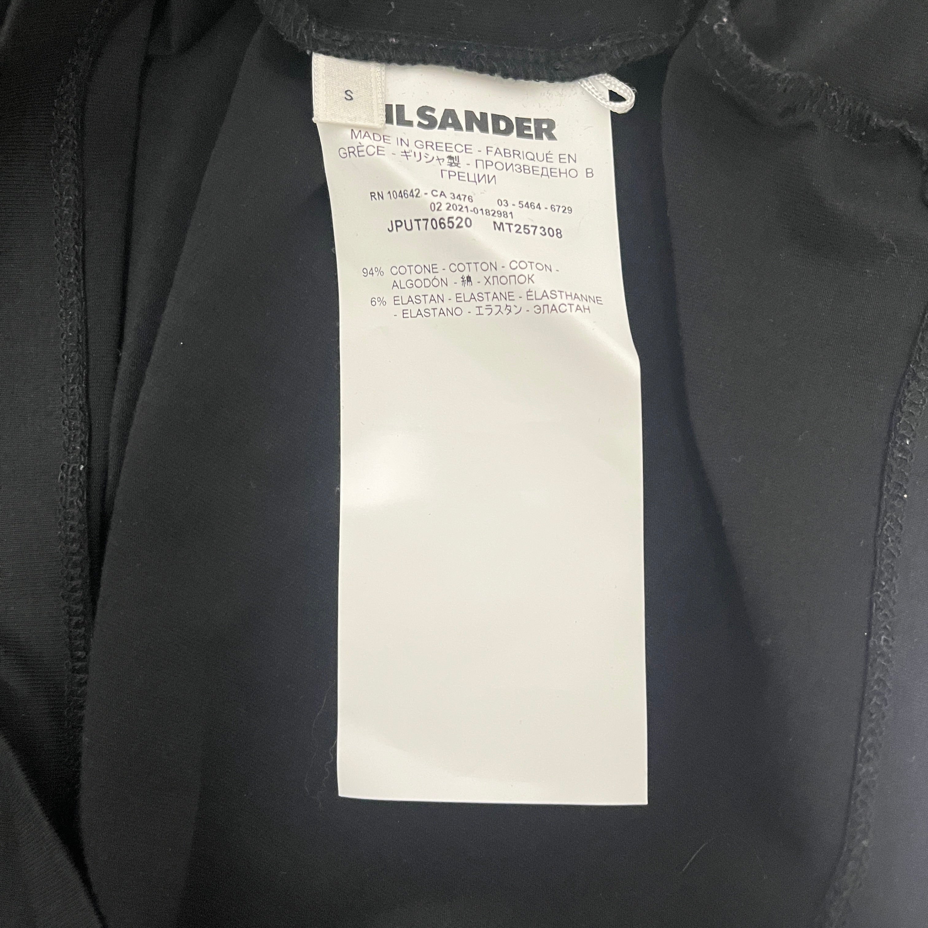 JIL SANDER/Sweater/S/Cotton/BLK/Zip up Turtleneck view 4