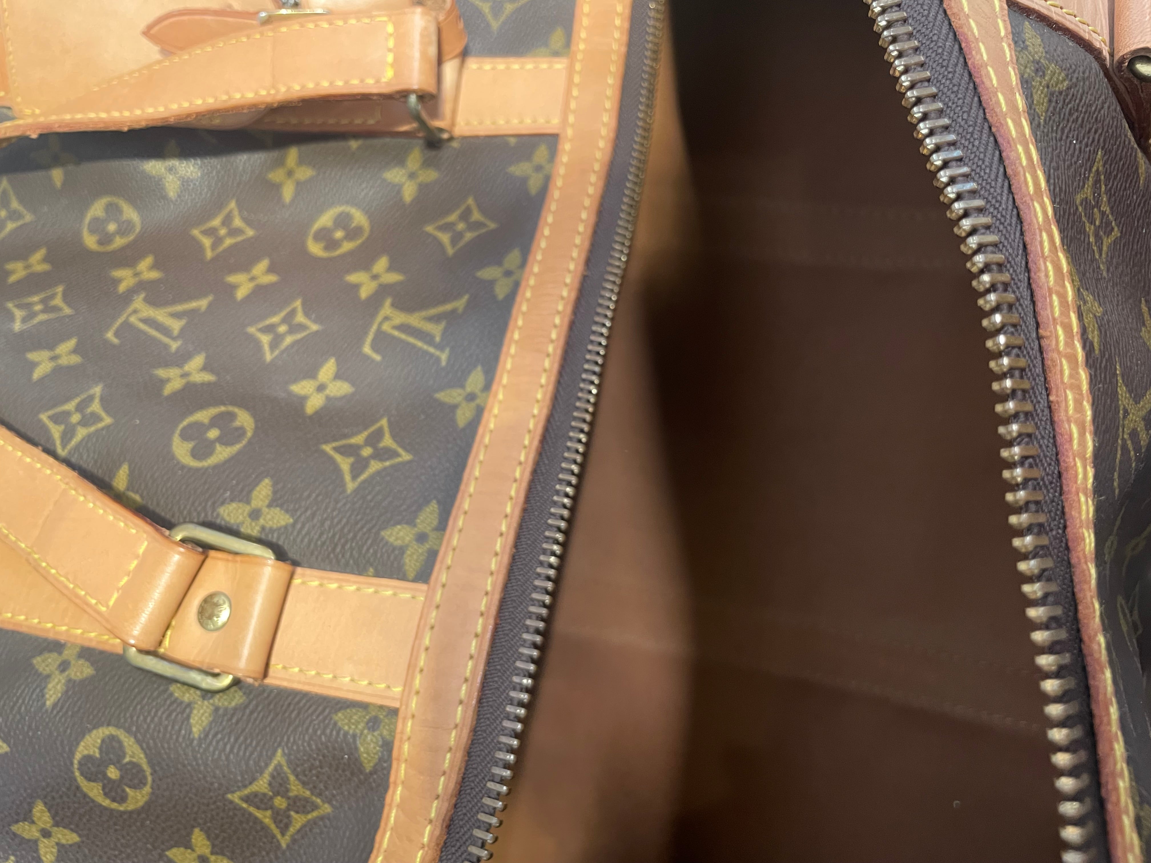 LOUIS VUITTON/Bag/All Over Print/Leather/MLT/keepball 50/lock/gld hard/brw view 4