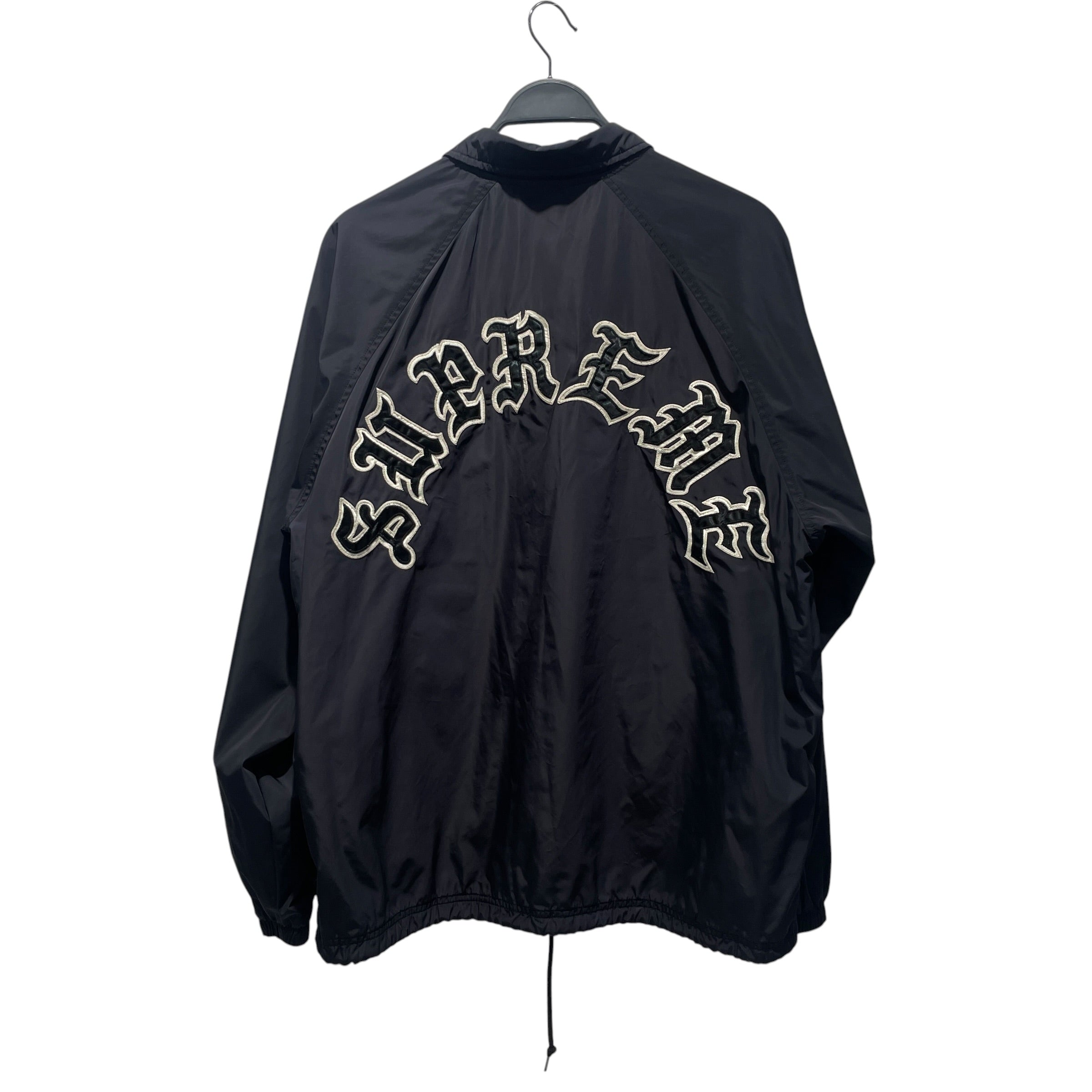 Supreme/Jacket/XL/BLK/old english view 2