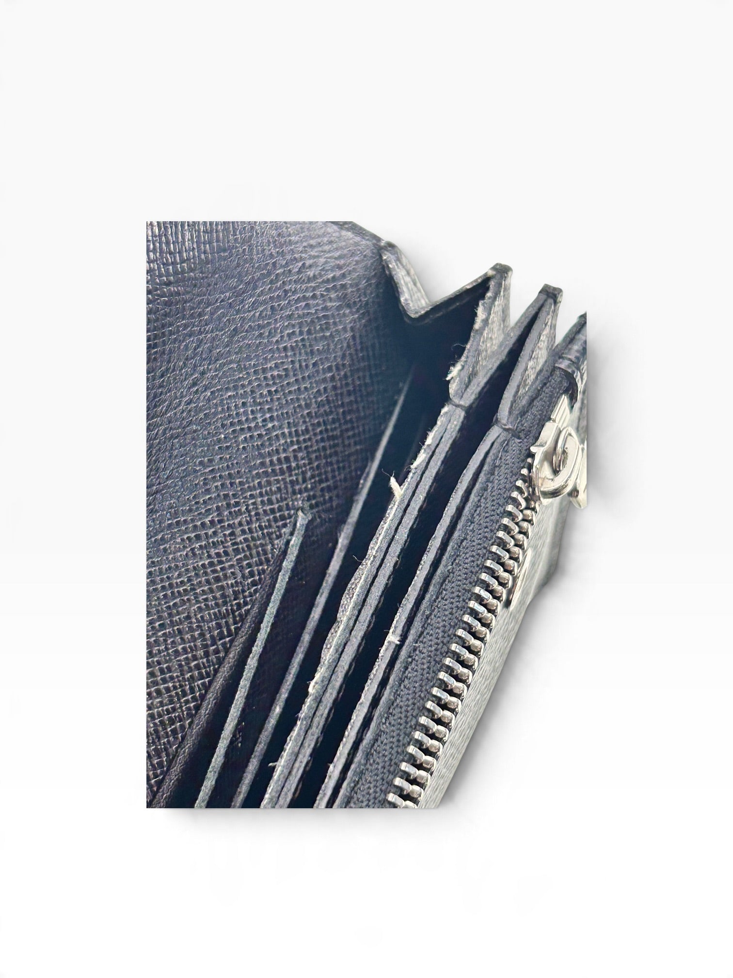 LOUIS VUITTON/Long Wallet/Monogram/GRY/M's/DAMIER PATTERN ACCORDEON CHAIN view 7