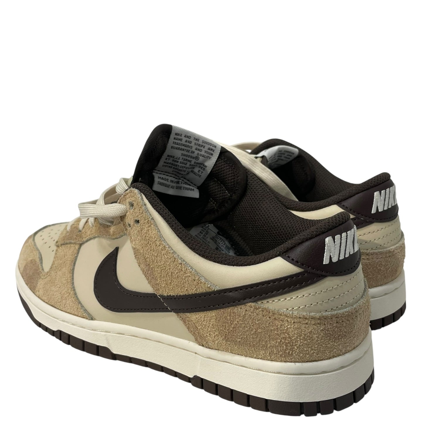 NIKE/DUNK LOW RETRO PRM/Low-Sneakers/US 8/Animal Pattern/Leather/BEG/Straight Tip/DH7913-200 view 2