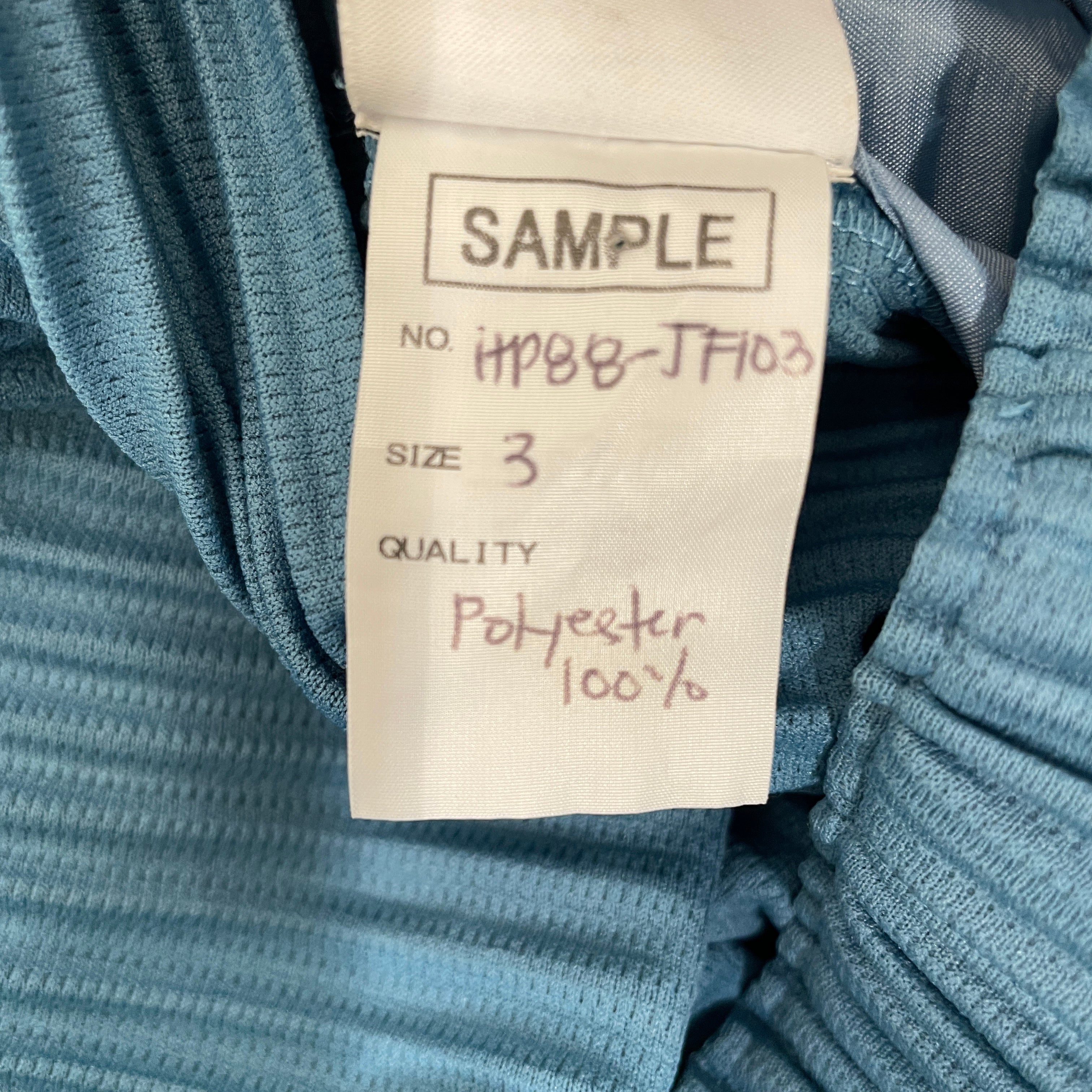 HOMME PLISSE ISSEY MIYAKE/Straight Pants/3/Polyester/BLU/ view 4