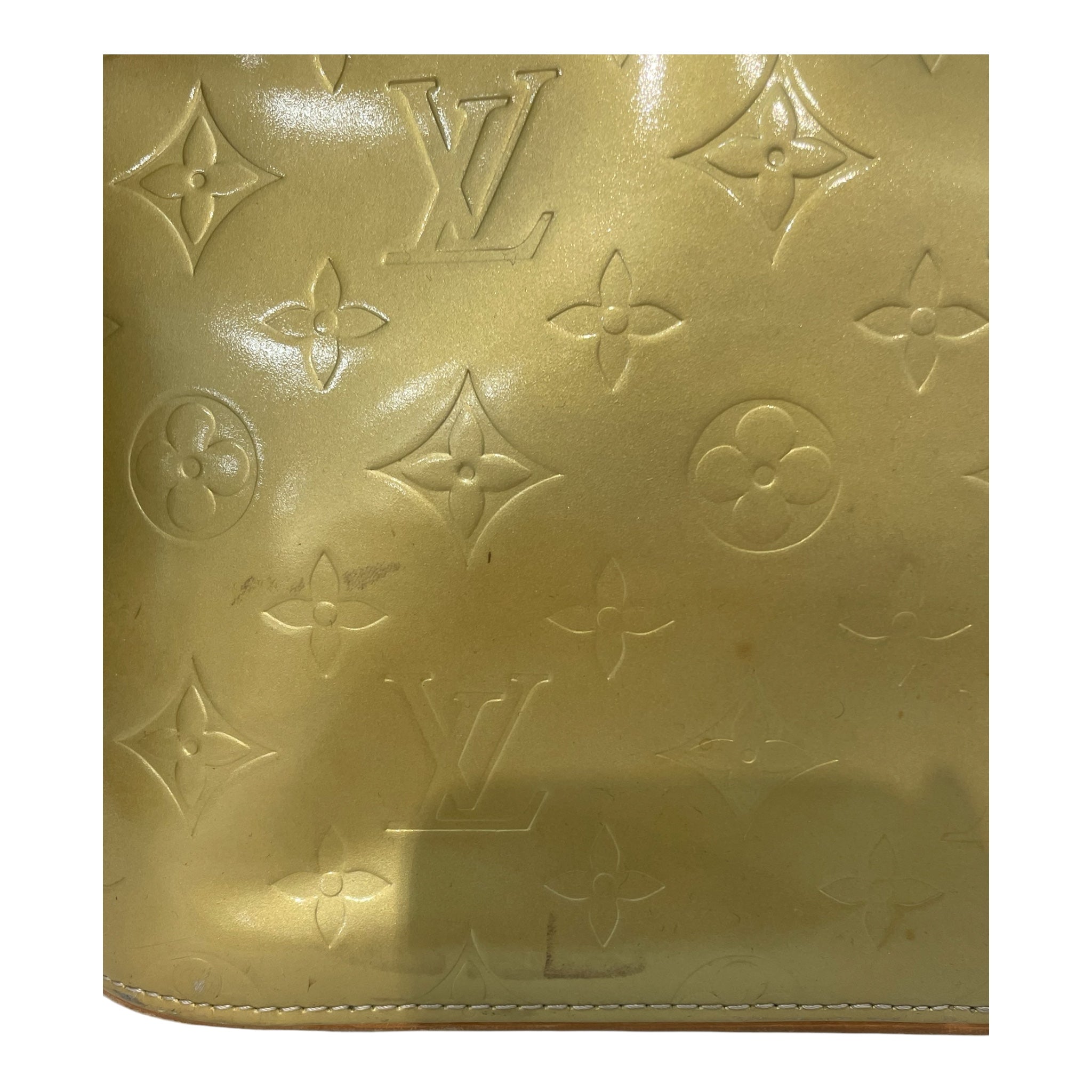 LOUIS VUITTON/Hand Bag/Monogram/Leather/CML/tompkins vernis bronze view 7