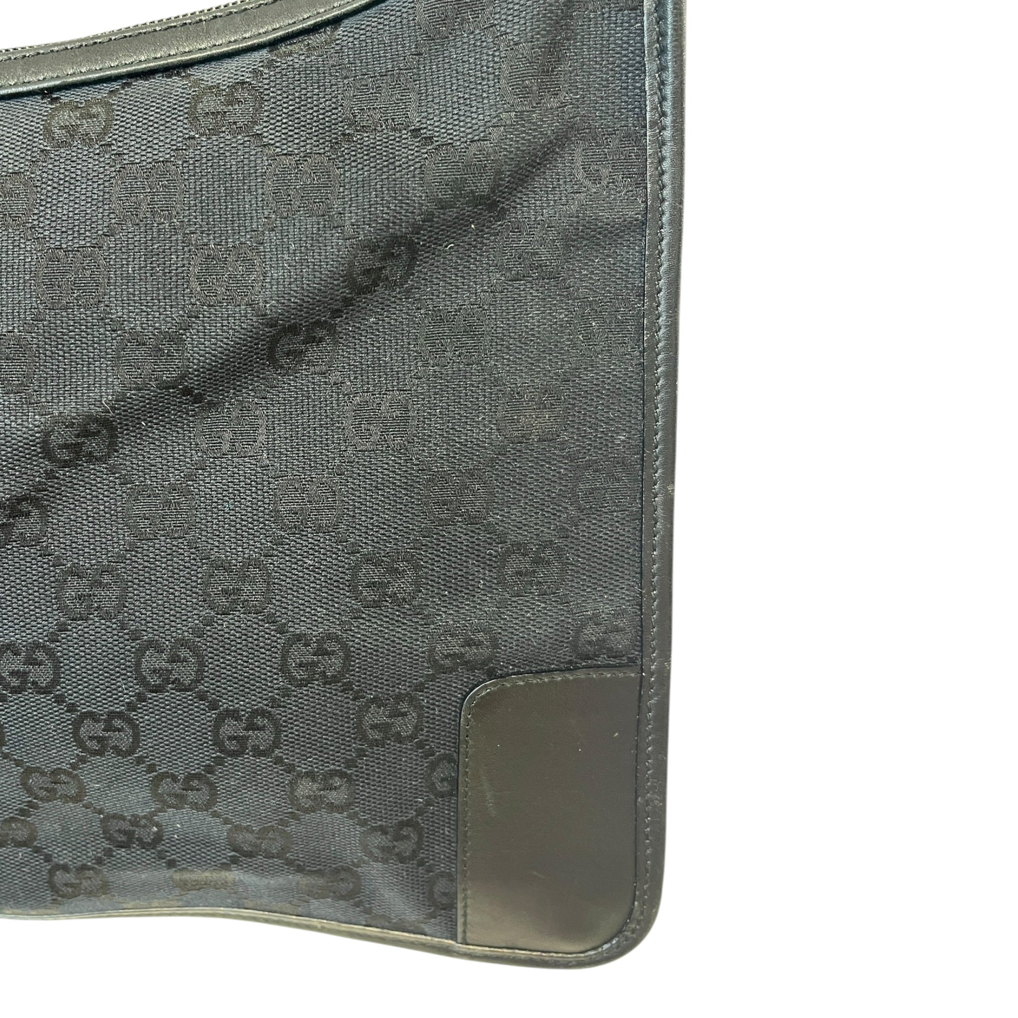 GUCCI/Bag/Monogram/Cotton/BLK/001 4205 001998 view 5